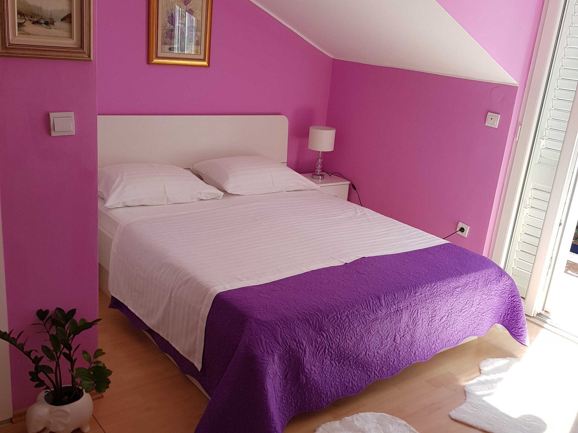 Studio met balkon en zeezicht in Lapad, 400m van strand - foto 15