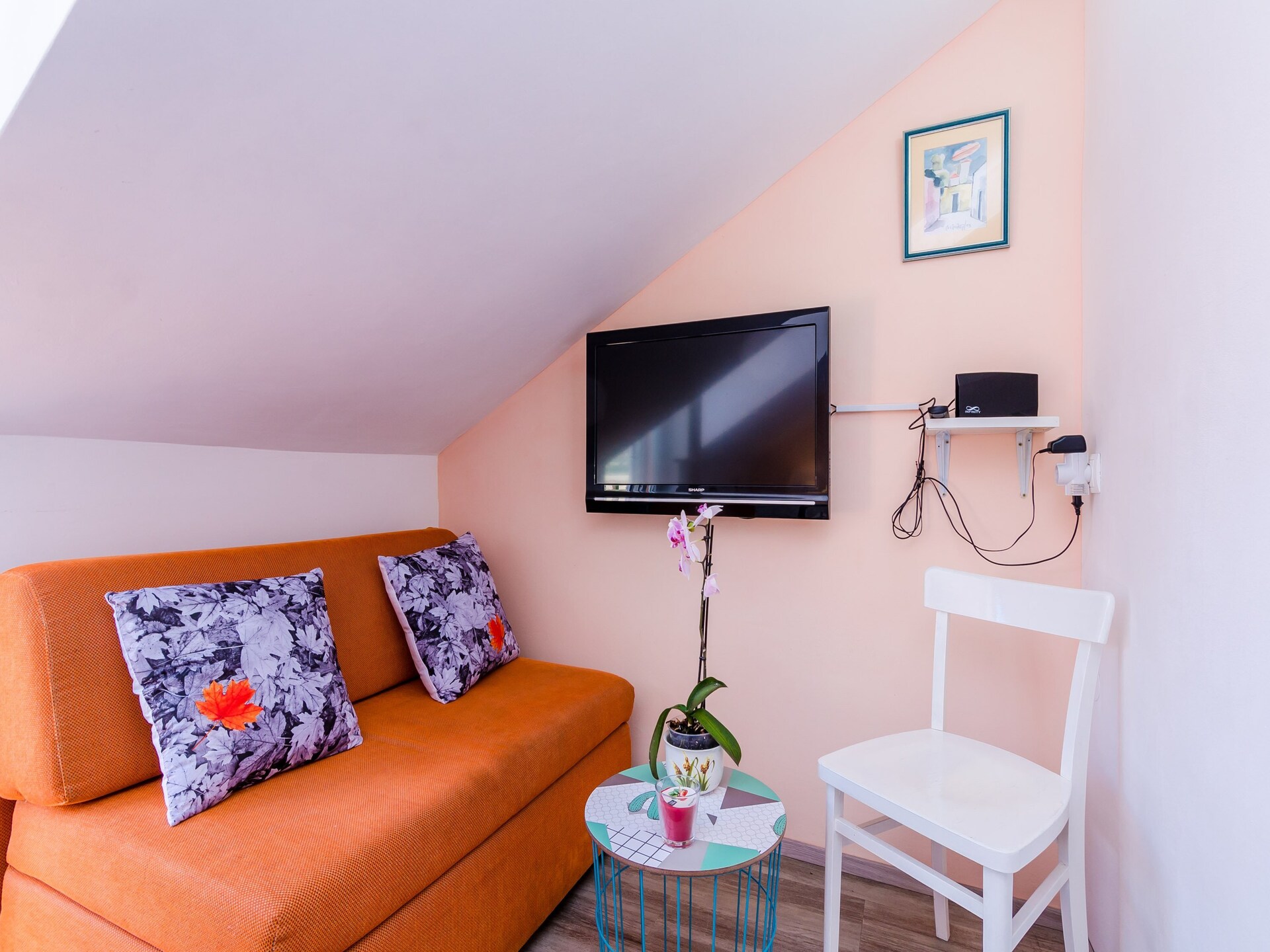 Superior studio met balkon en zeezicht op 400m van het strand in Lapad - foto 1