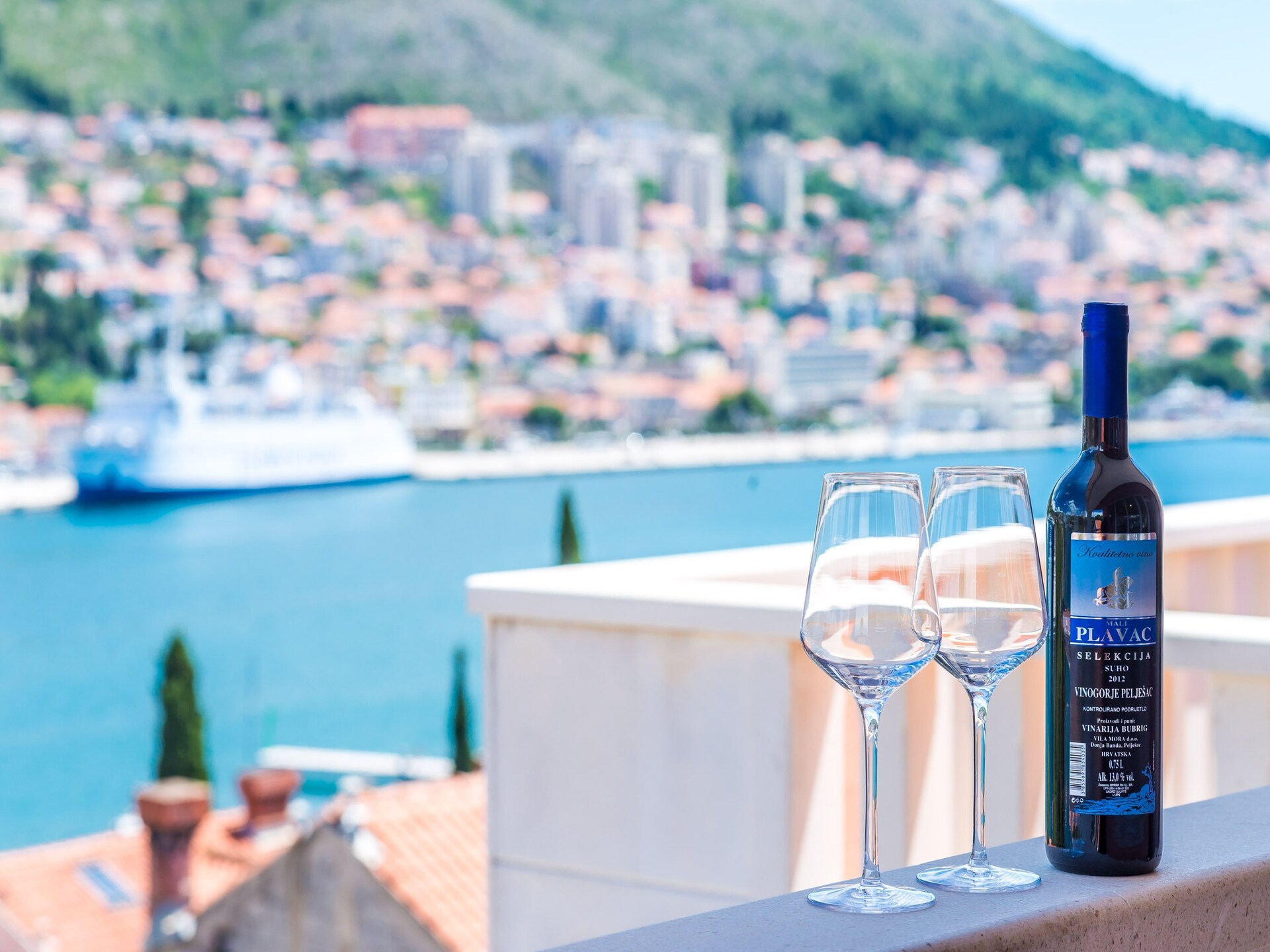 Studio met balkon en zeezicht op 400m van het strand in Lapad, Dubrovnik - foto 11