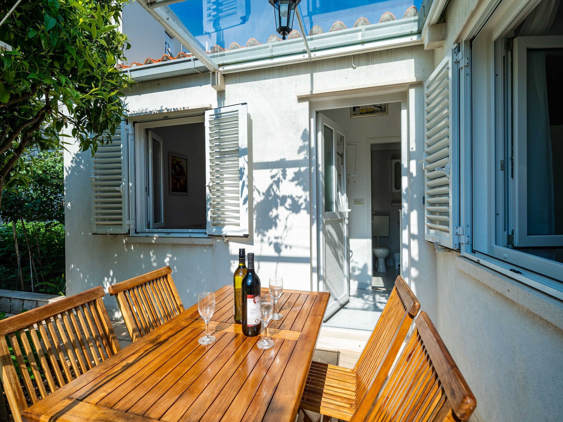 Knus appartement op Babin Kuk met terras, vlakbij Copacabana Beach - foto 23