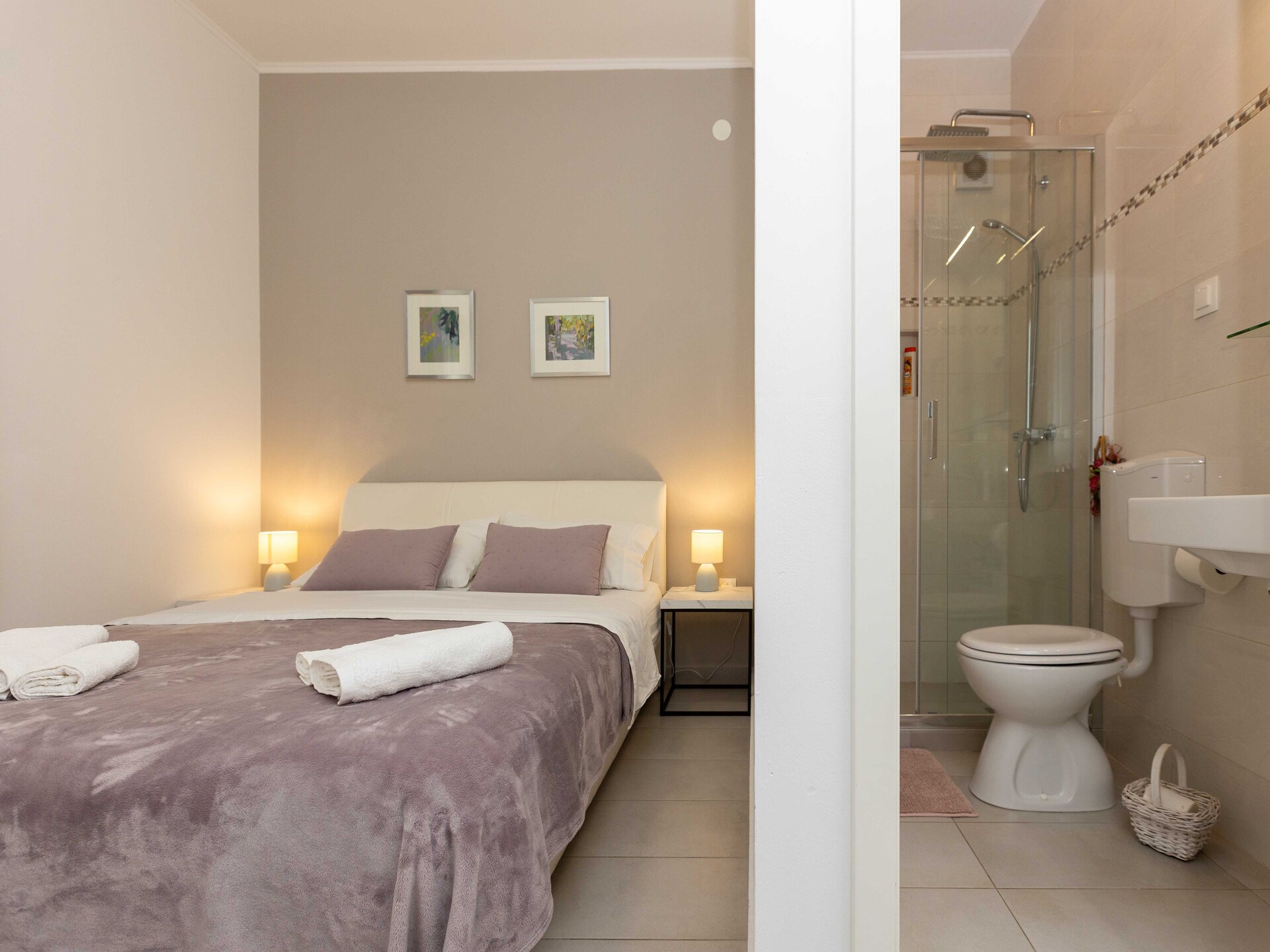 Knusse kamer met uitzicht op zee en de oude stad - foto 13