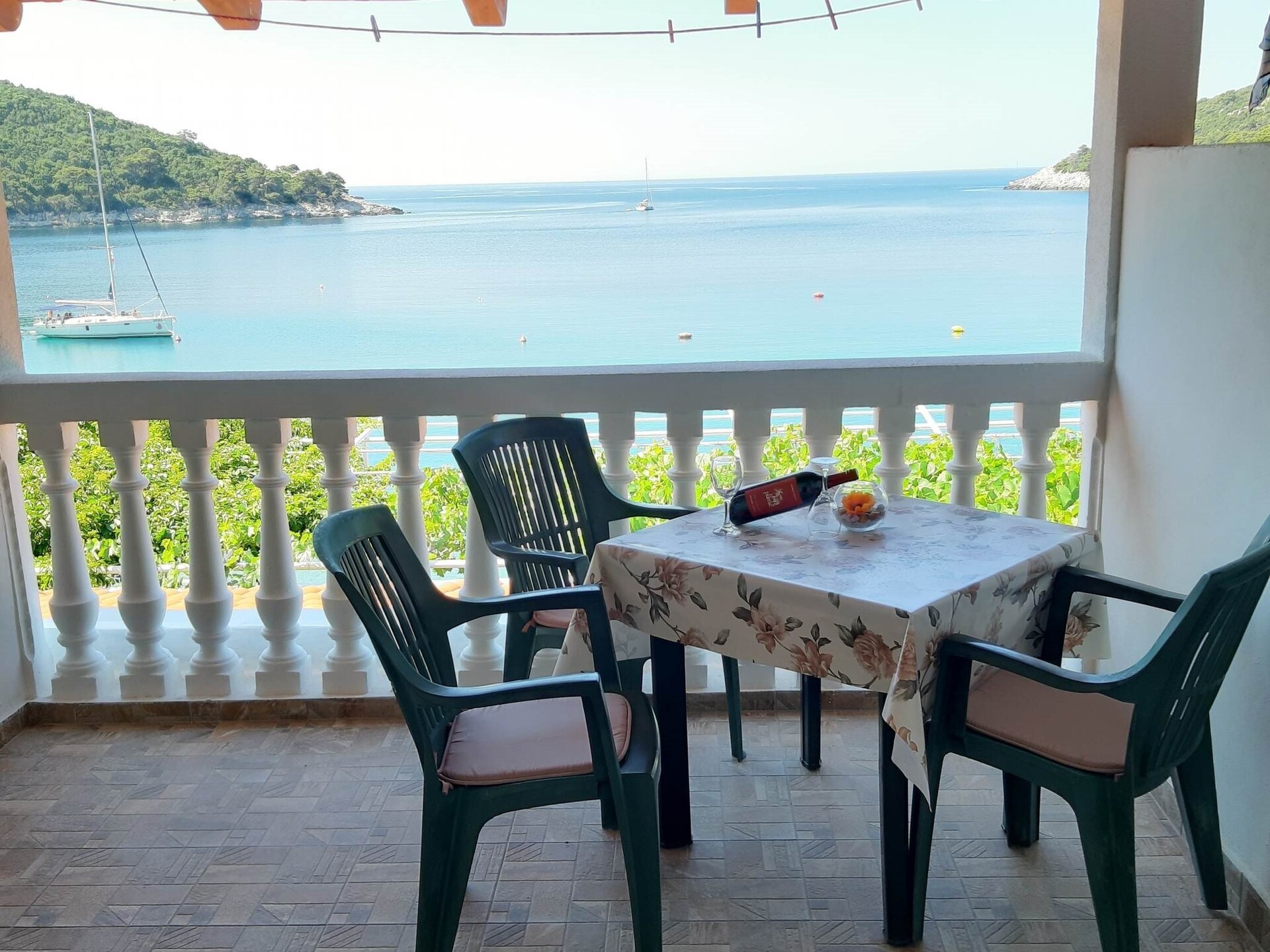 Appartement met zeezicht en terras in Saplunara · 3 pers. - foto 6