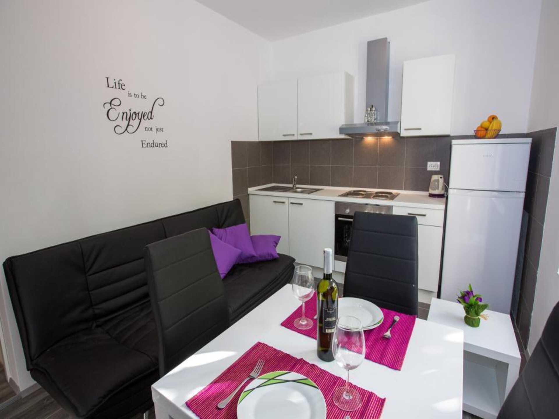 Op 500 m van het strand: Sfeervol appartement in Mokosica - foto 4