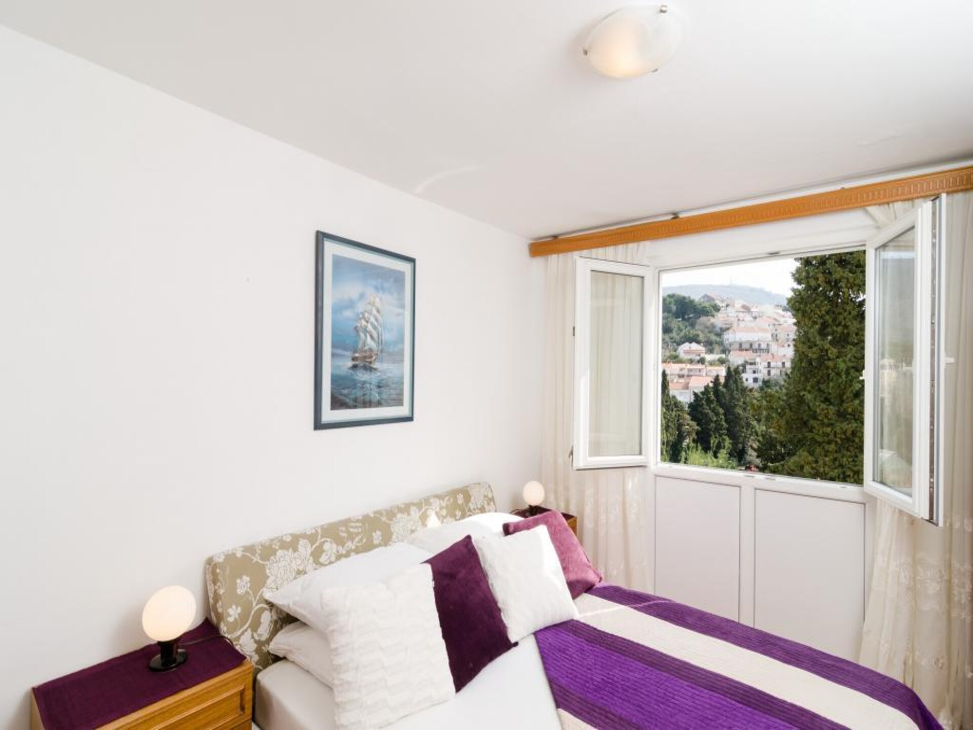 Apartment Nina: knus appartement met balkon op loopafstand van strand en Oude Stad - foto 9