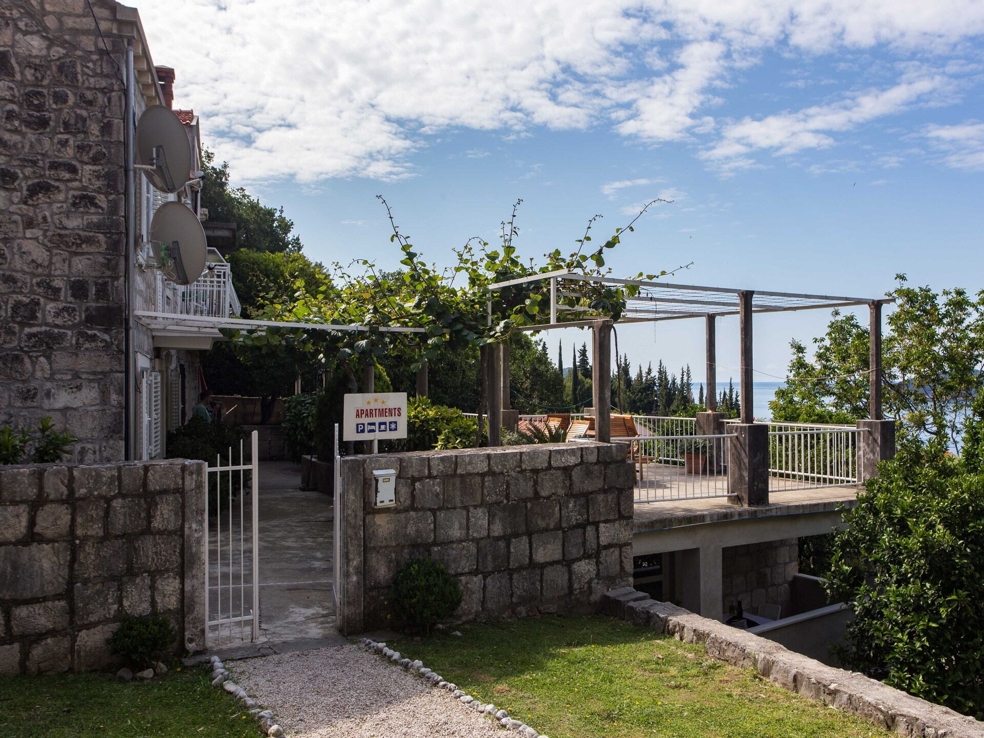 Zonnig studio-appartement met balkon in het rustige Trsteno bij Dubrovnik - foto 11