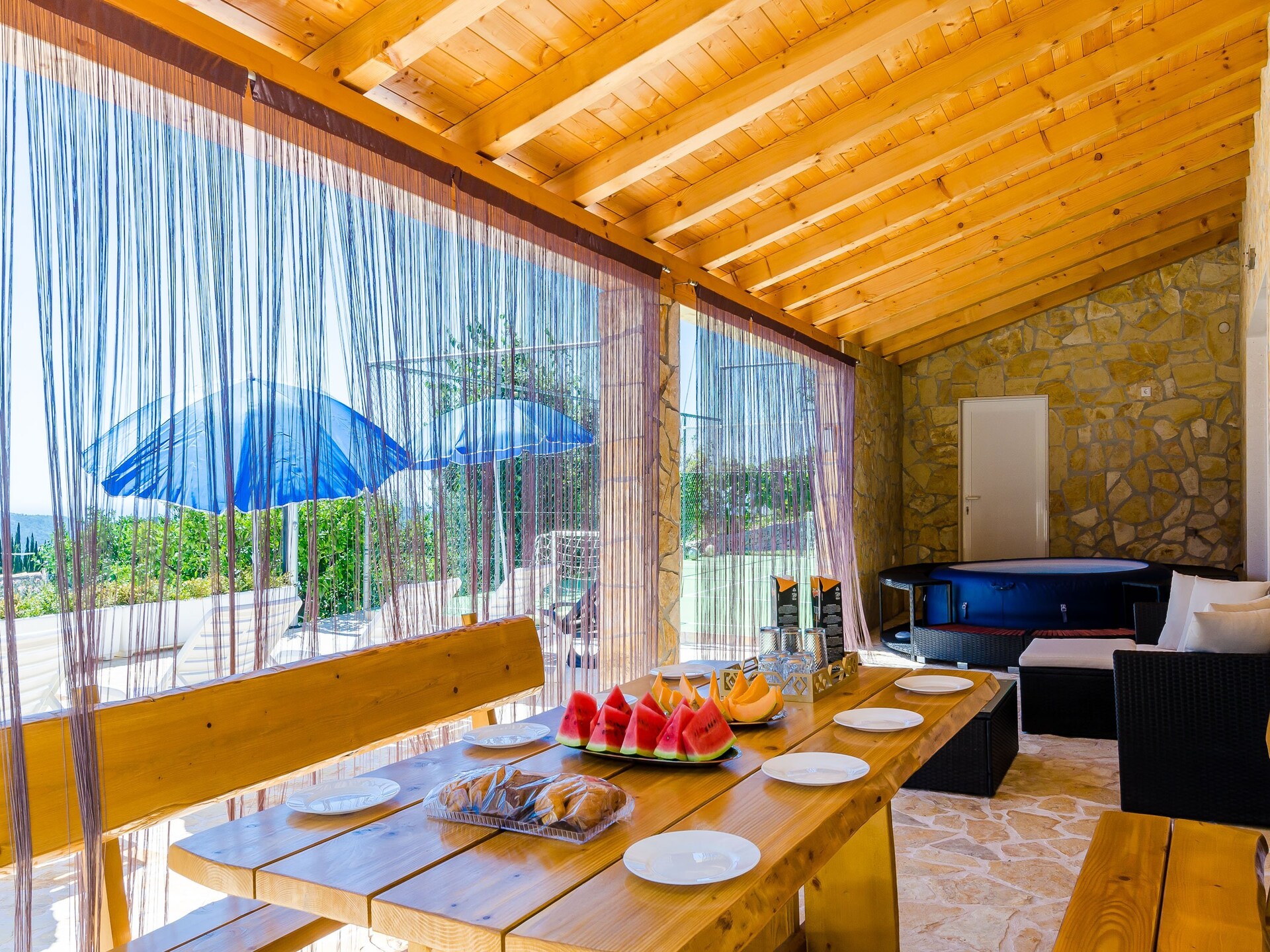 Villa Mateo: Ruime villa met privézwembad en terras in het groene Konavle - foto 18