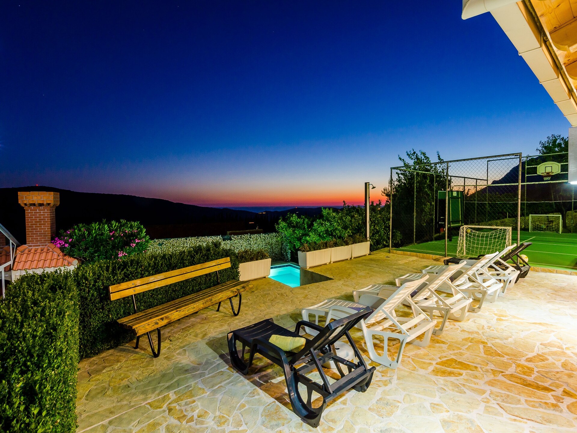 Villa Mateo: Ruime villa met privézwembad en terras in het groene Konavle - foto 17