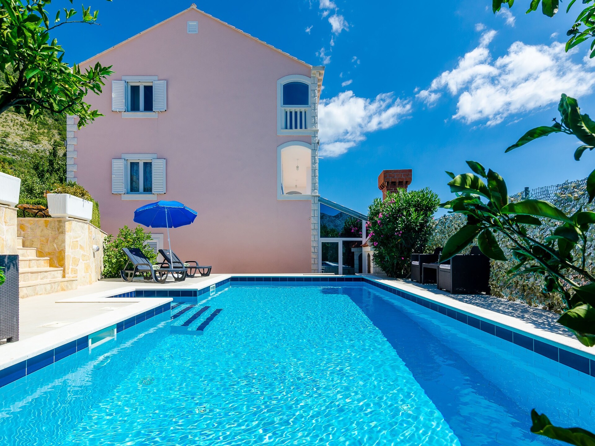 Villa Mateo: Ruime villa met privézwembad en terras in het groene Konavle - foto 44