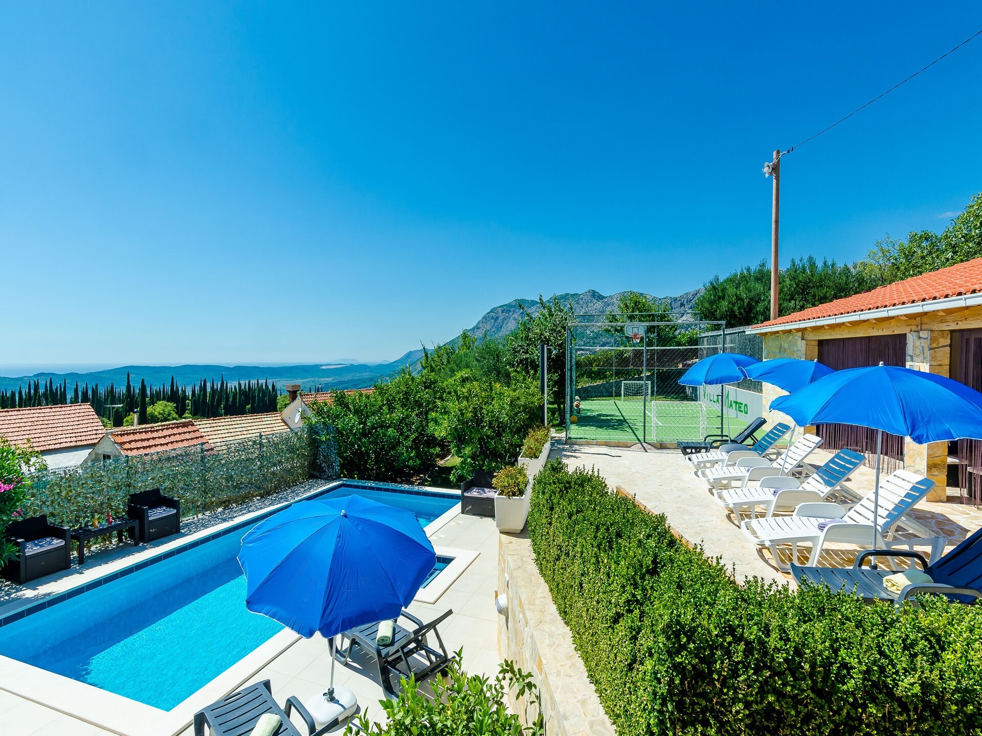 Villa Mateo: Ruime villa met privézwembad en terras in het groene Konavle - foto 39