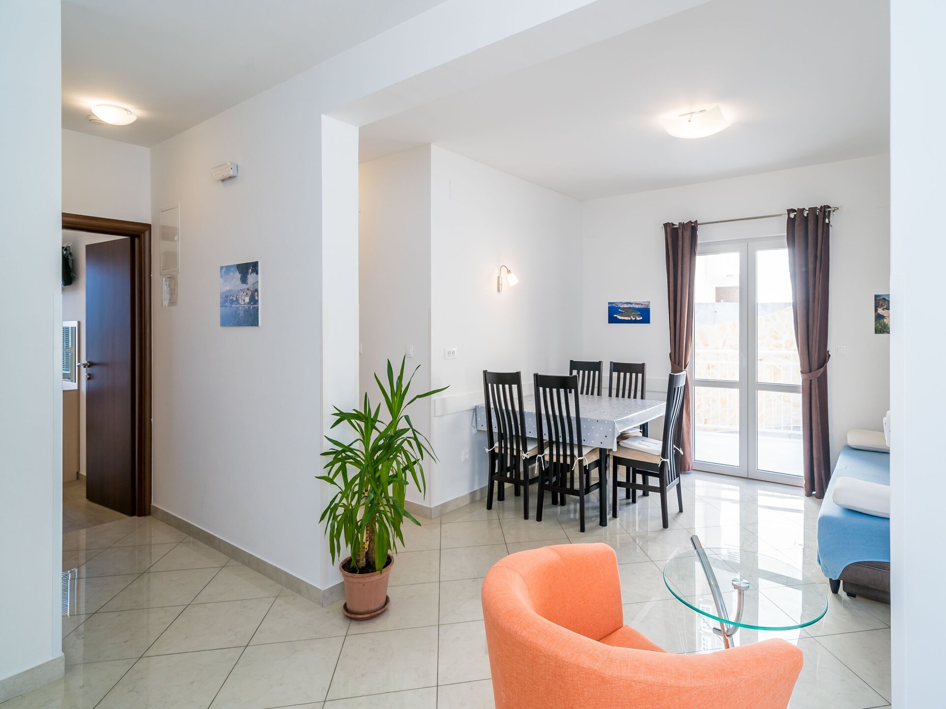 Appartement met zeezicht en gedeeld zwembad op 500m van het strand in Plat - foto 3