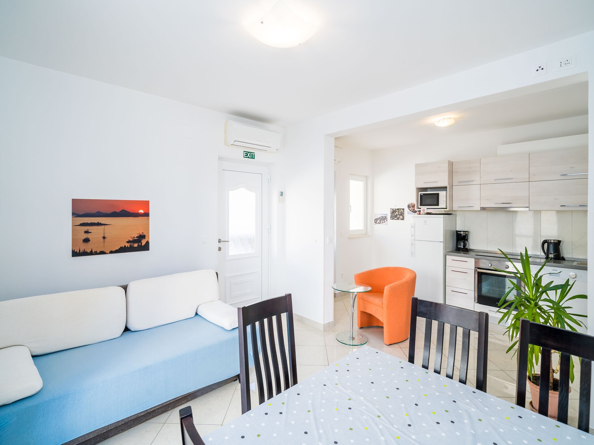 Appartement met zeezicht en gedeeld zwembad op 500m van het strand in Plat - foto 5