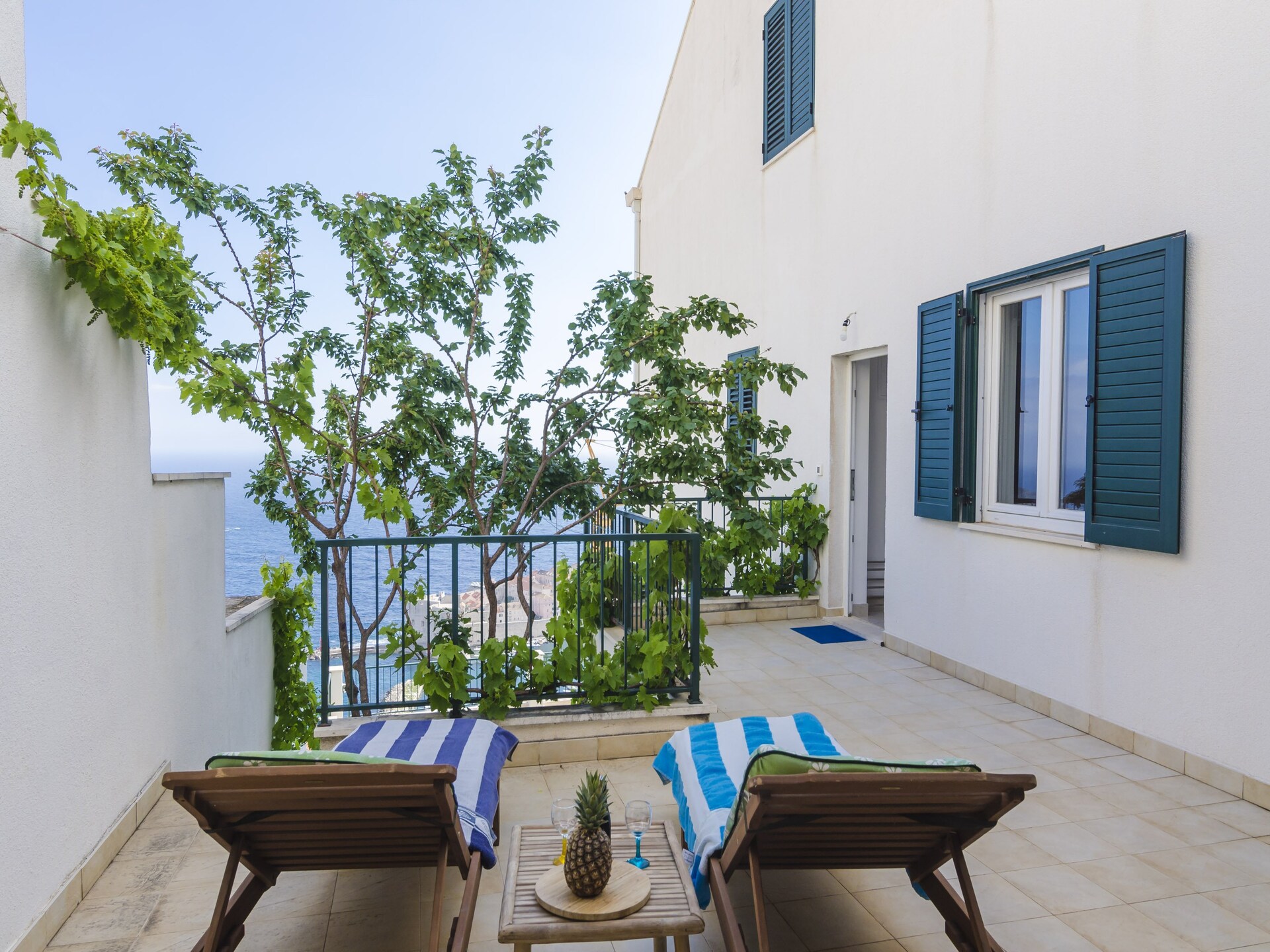 Appartement met terras en zeezicht op loopafstand van de oude stad Dubrovnik - foto 14