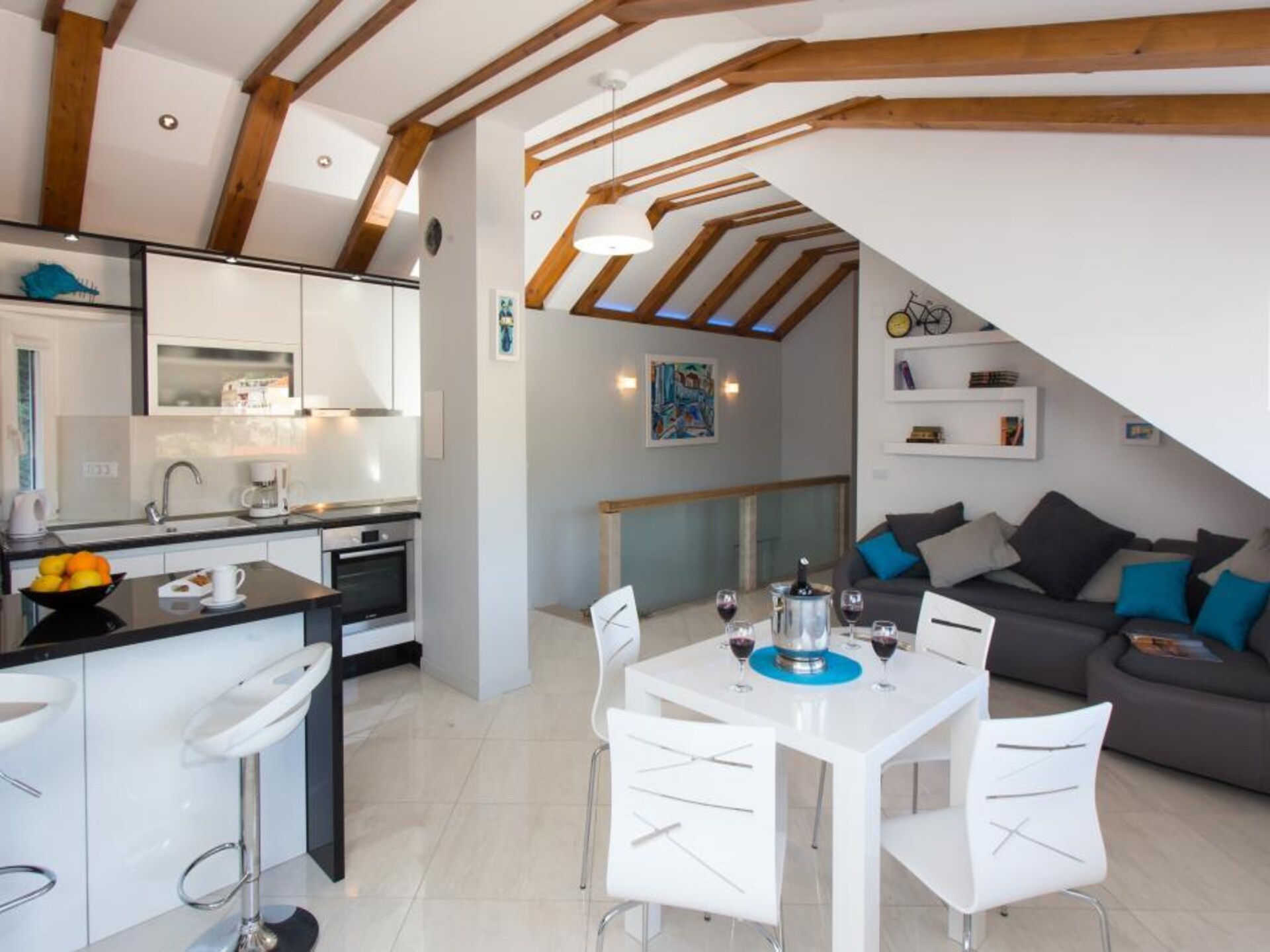 Mali Skoj Apartment: Twee-kamer appartement met zeezicht op Šipan - foto 4