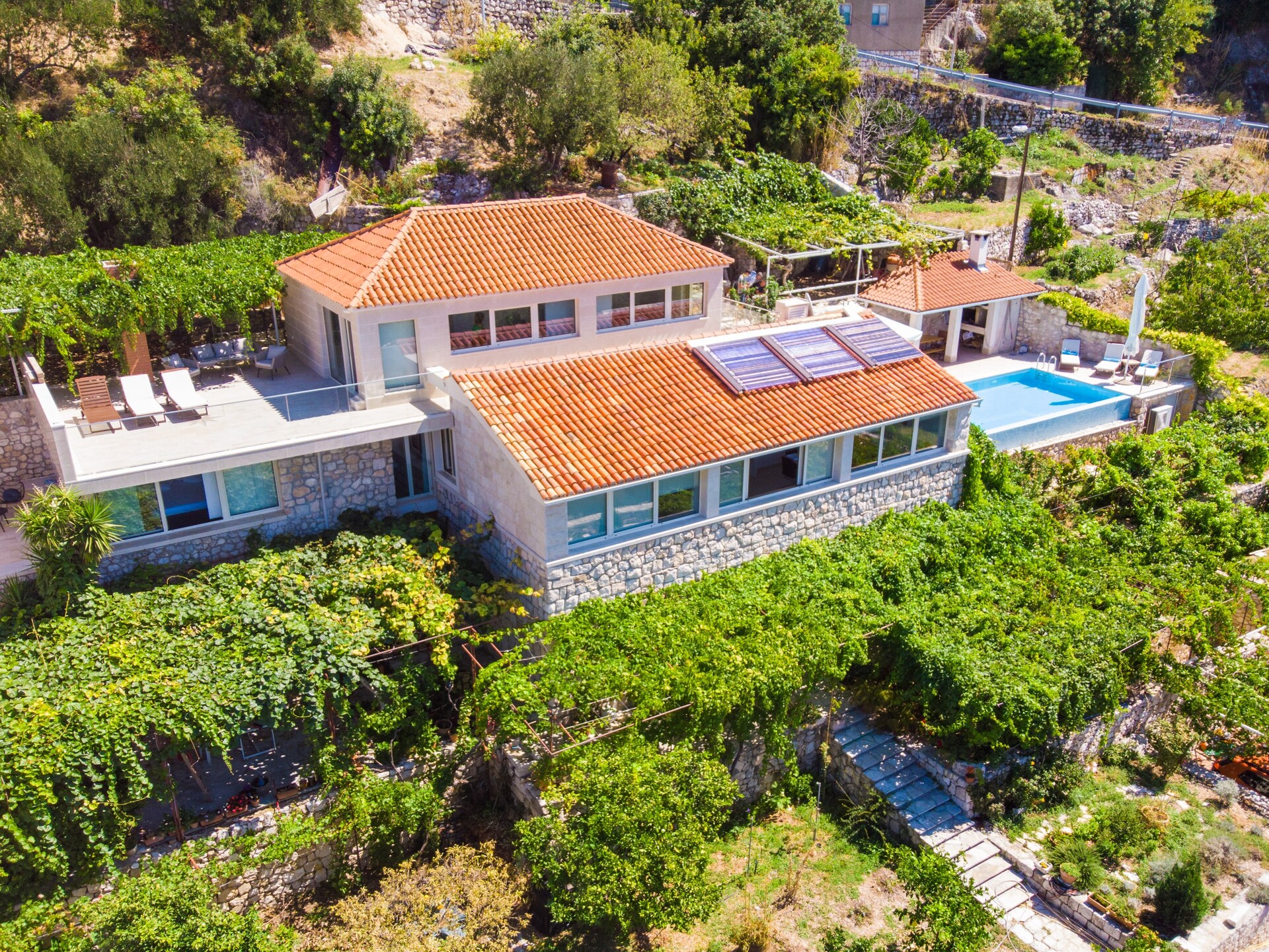 Villa Art Gallery: Zeezicht & Infinity Pool voor 14 personen in Mlini - foto 33