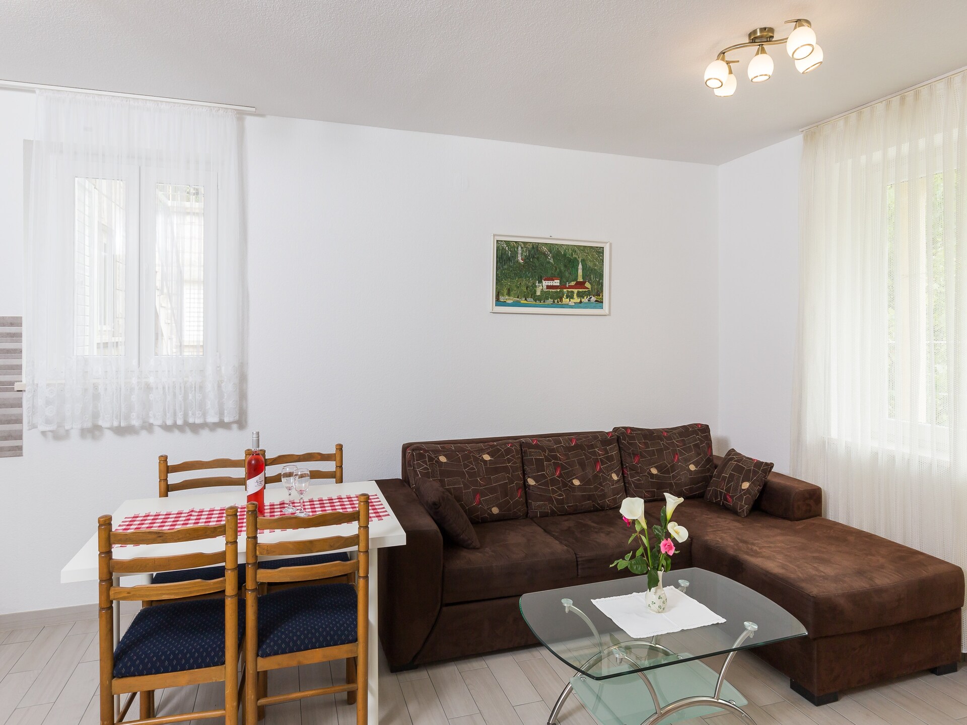 Sfeervol appartement met terras, zwembad en uitzicht op zee bij Dubrovnik - foto 4