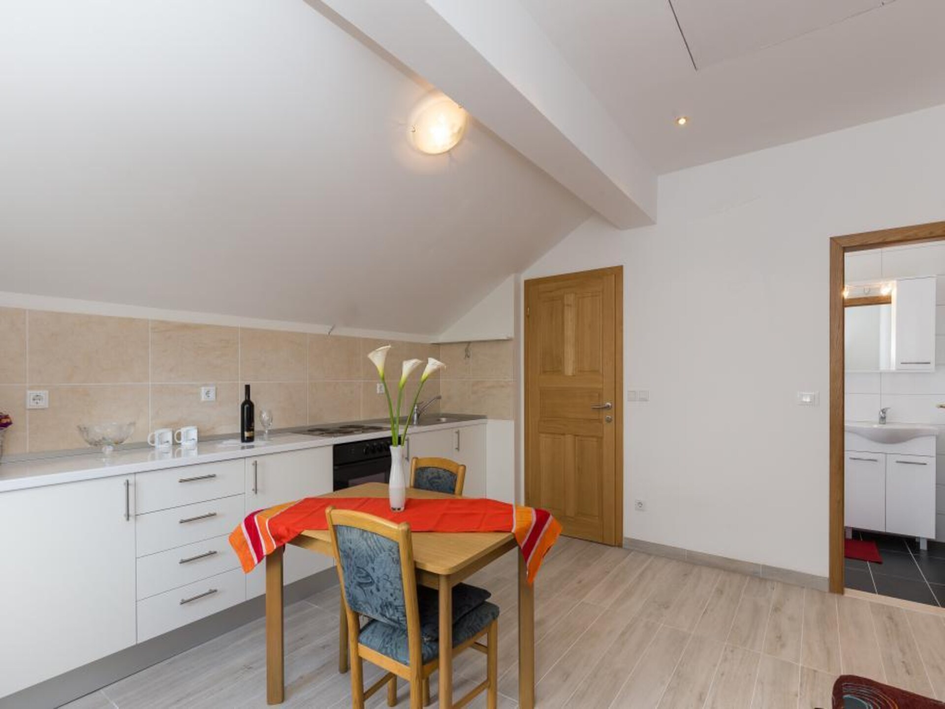 Knus appartement voor 3 bij Dubrovnik met zwembad, 200m van strand - foto 11