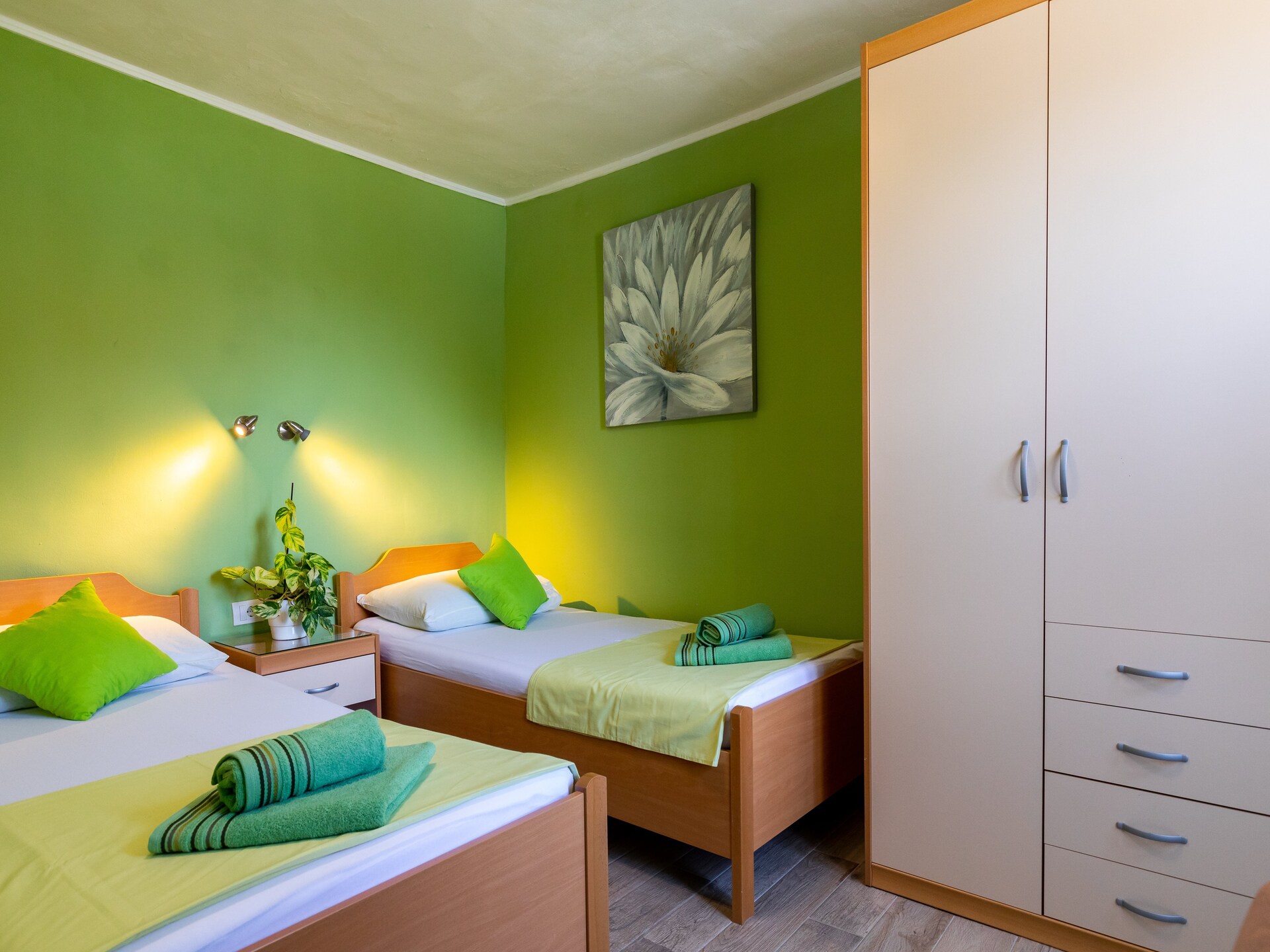 Compacte Twin Room met Airco en WiFi in Gruž, vlakbij haven Dubrovnik - foto 3