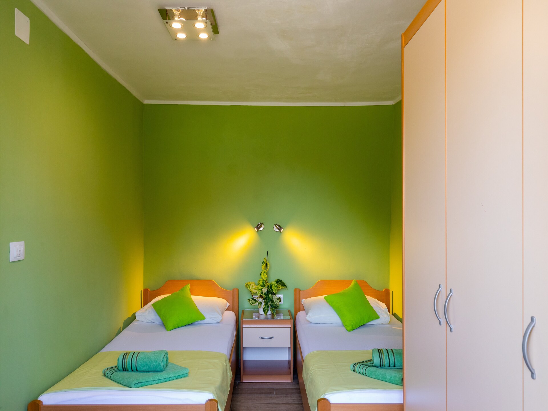 Compacte Twin Room met Airco en WiFi in Gruž, vlakbij haven Dubrovnik - foto 4