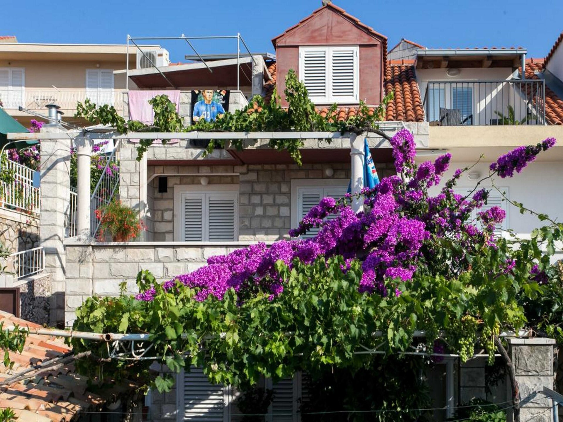 Appartement met balkon en zeezicht in Babin Kuk, op 300m van het strand - foto 8