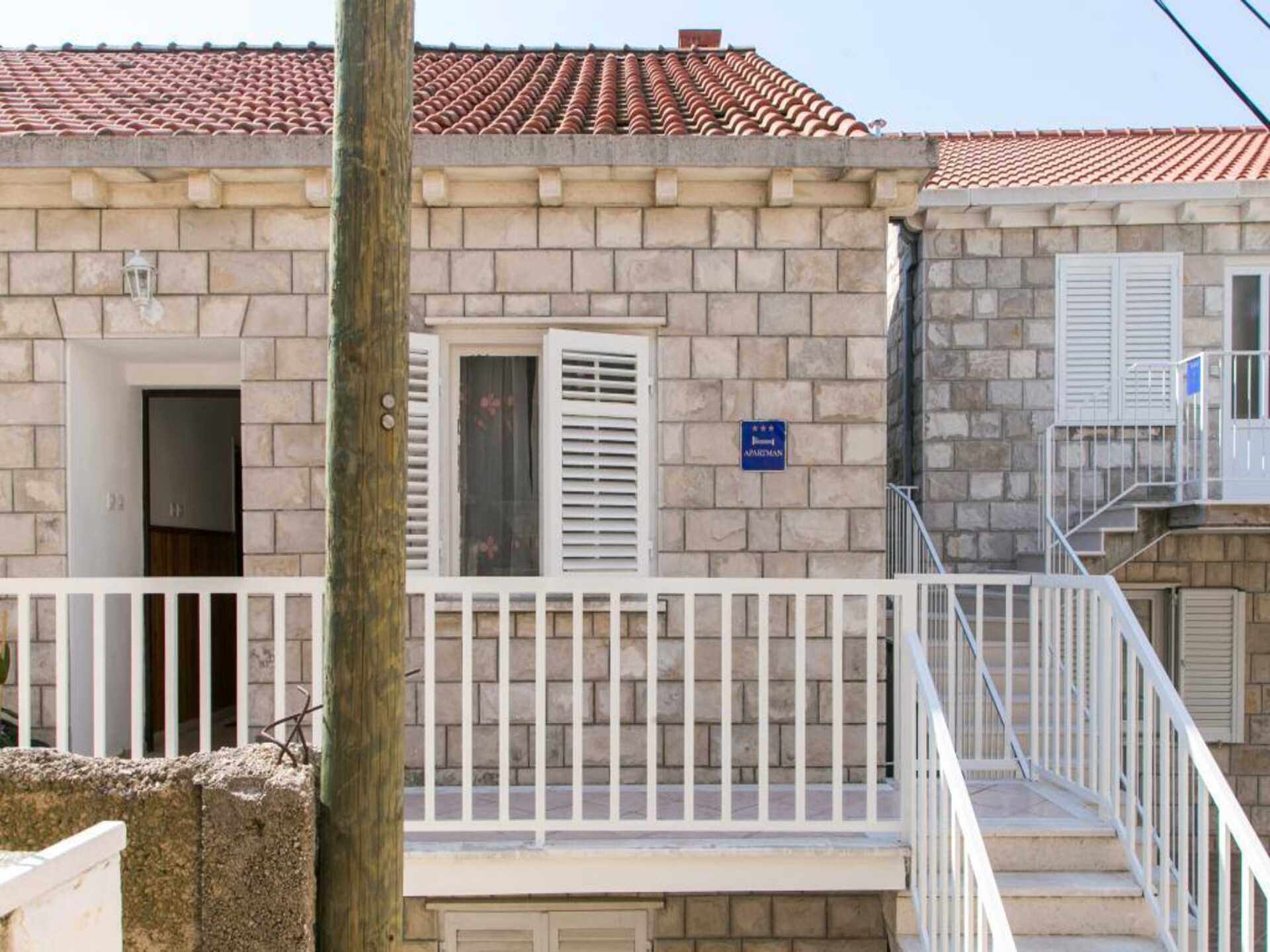 Appartement Angelina: 3-slaapkamer met balkon en uitzicht op zee bij Dubrovnik - foto 12
