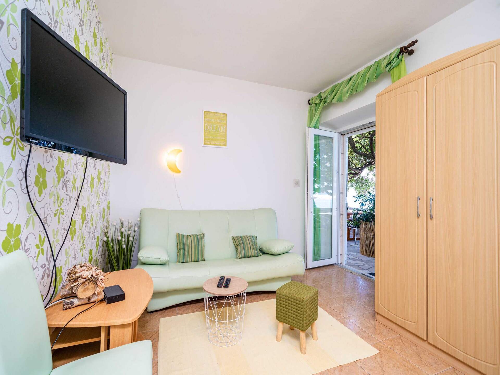 Appartement aan zee met privéstrand en terras in Lumbarda, Korčula - foto 8