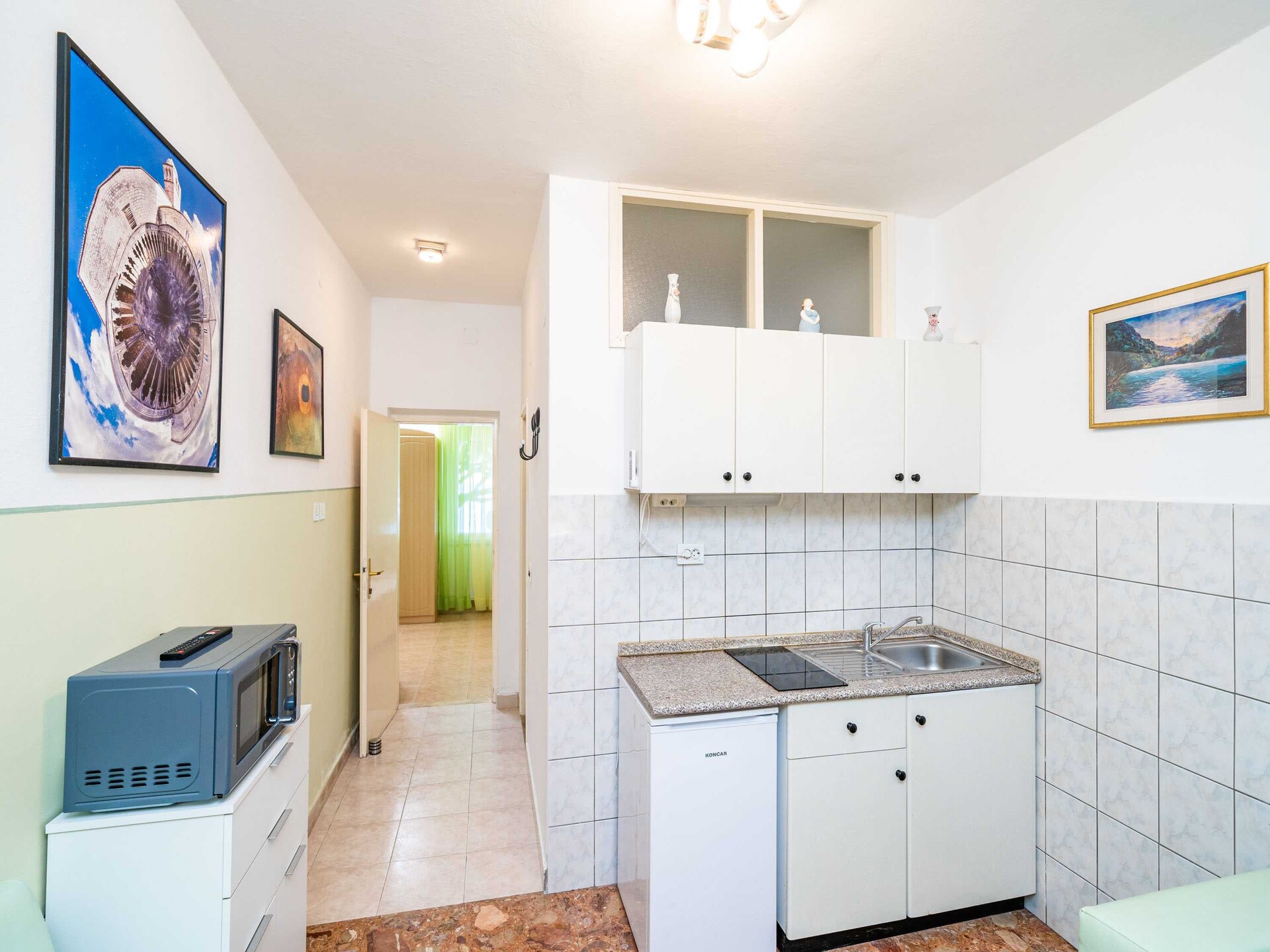 Appartement aan zee met privéstrand en terras in Lumbarda, Korčula - foto 3