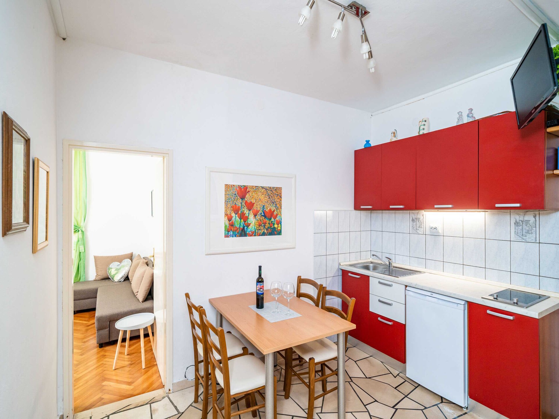 Two-Bedroom Apartment with Terrace - Apartments Nikolina, Lumbarda - foto 3