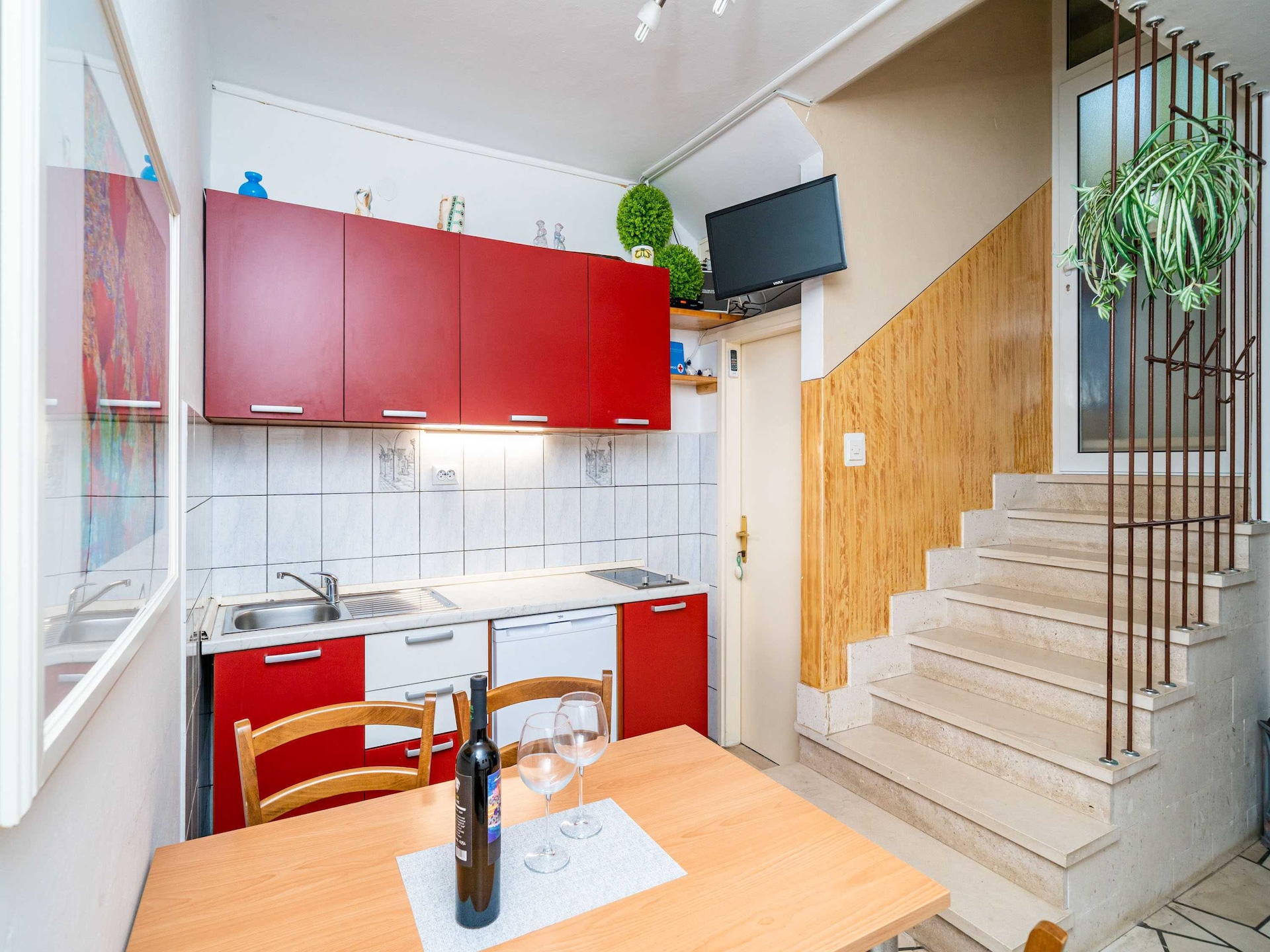 Two-Bedroom Apartment with Terrace - Apartments Nikolina, Lumbarda - foto 4