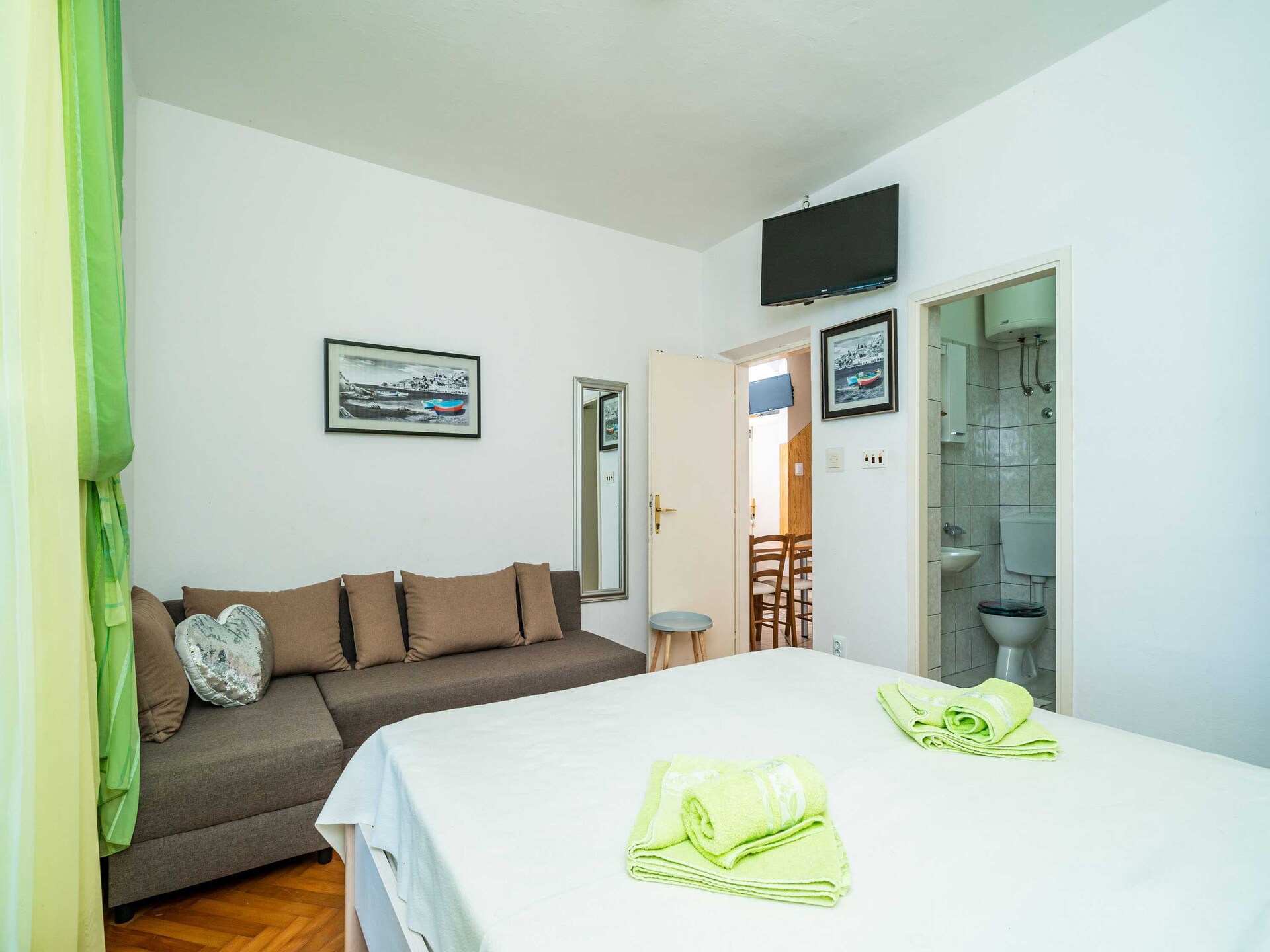 Two-Bedroom Apartment with Terrace - Apartments Nikolina, Lumbarda - foto 5