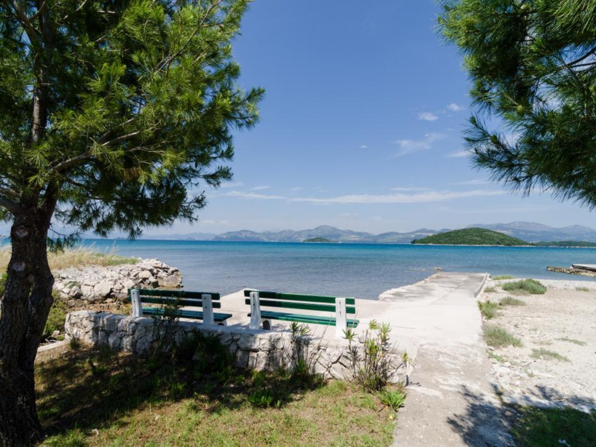 Appartement met zeezicht en terras in Drače, vlakbij strand - foto 10