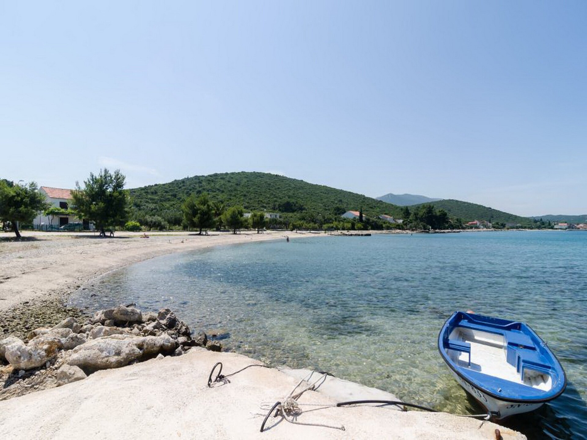 Appartement met zeezicht en terras in Drače, vlakbij strand - foto 18