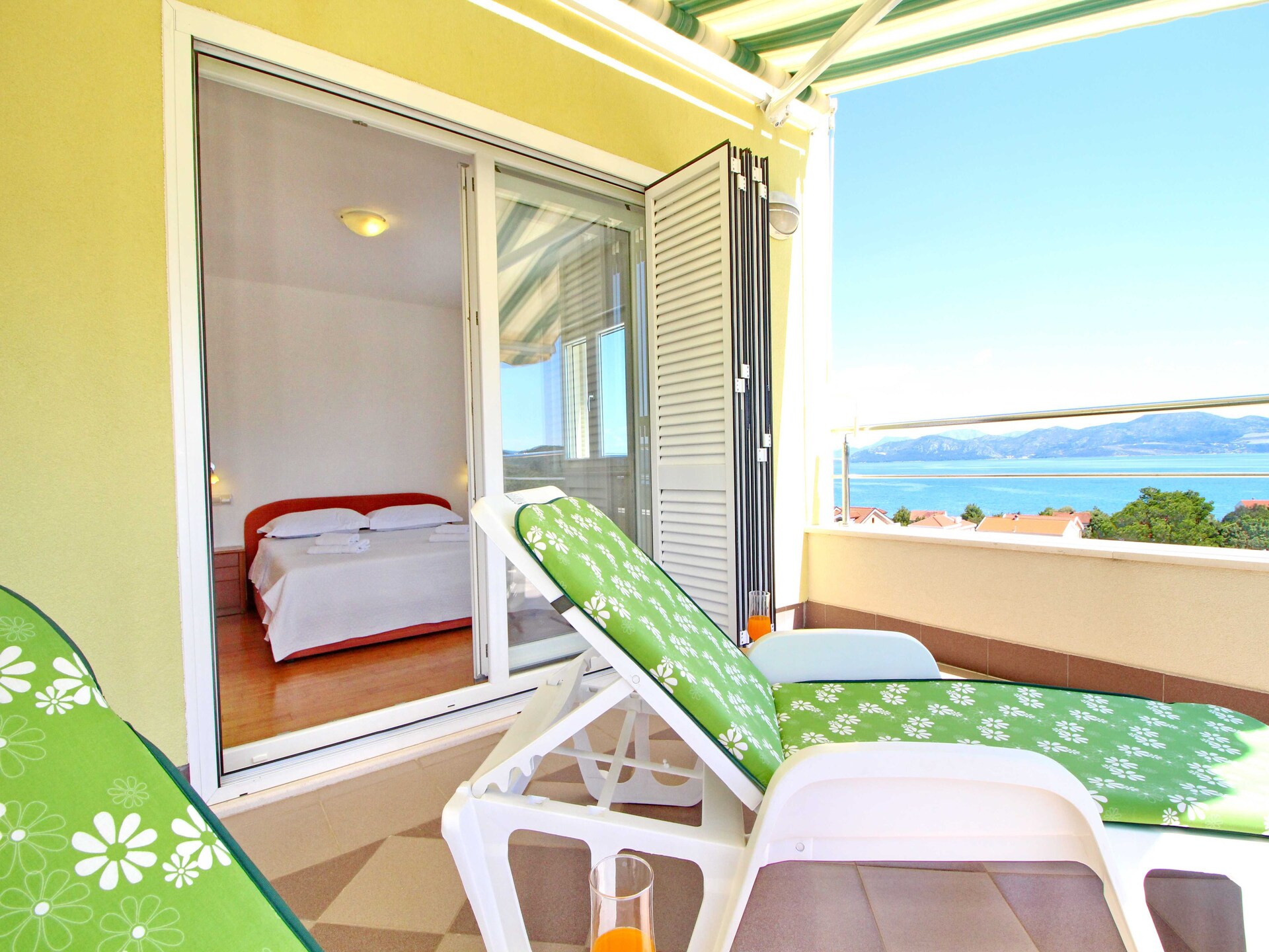 Appartement met balkon en zeezicht op Pelješac | Apartments Gusti - foto 1