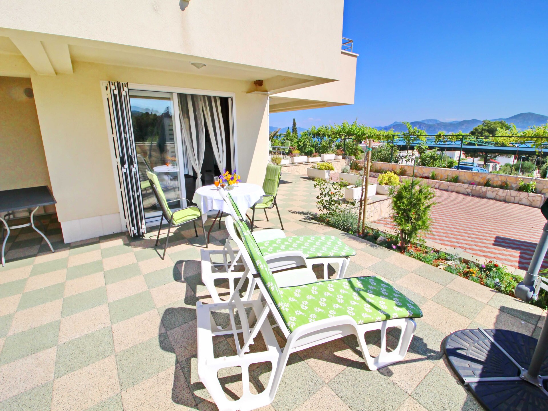 Studio met zeezicht en terras aan de Pelješac kust in Drače - foto 13