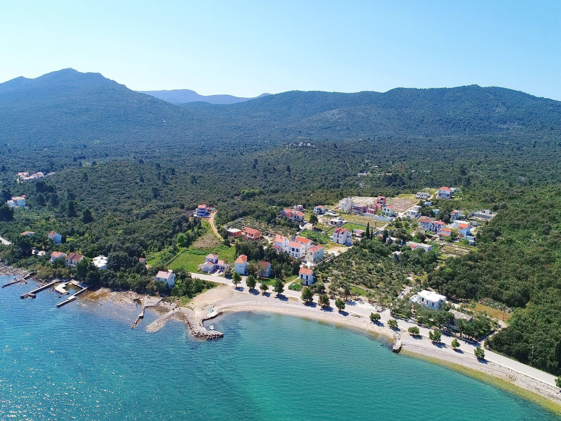 Studio met zeezicht en terras aan de Pelješac kust in Drače - foto 15