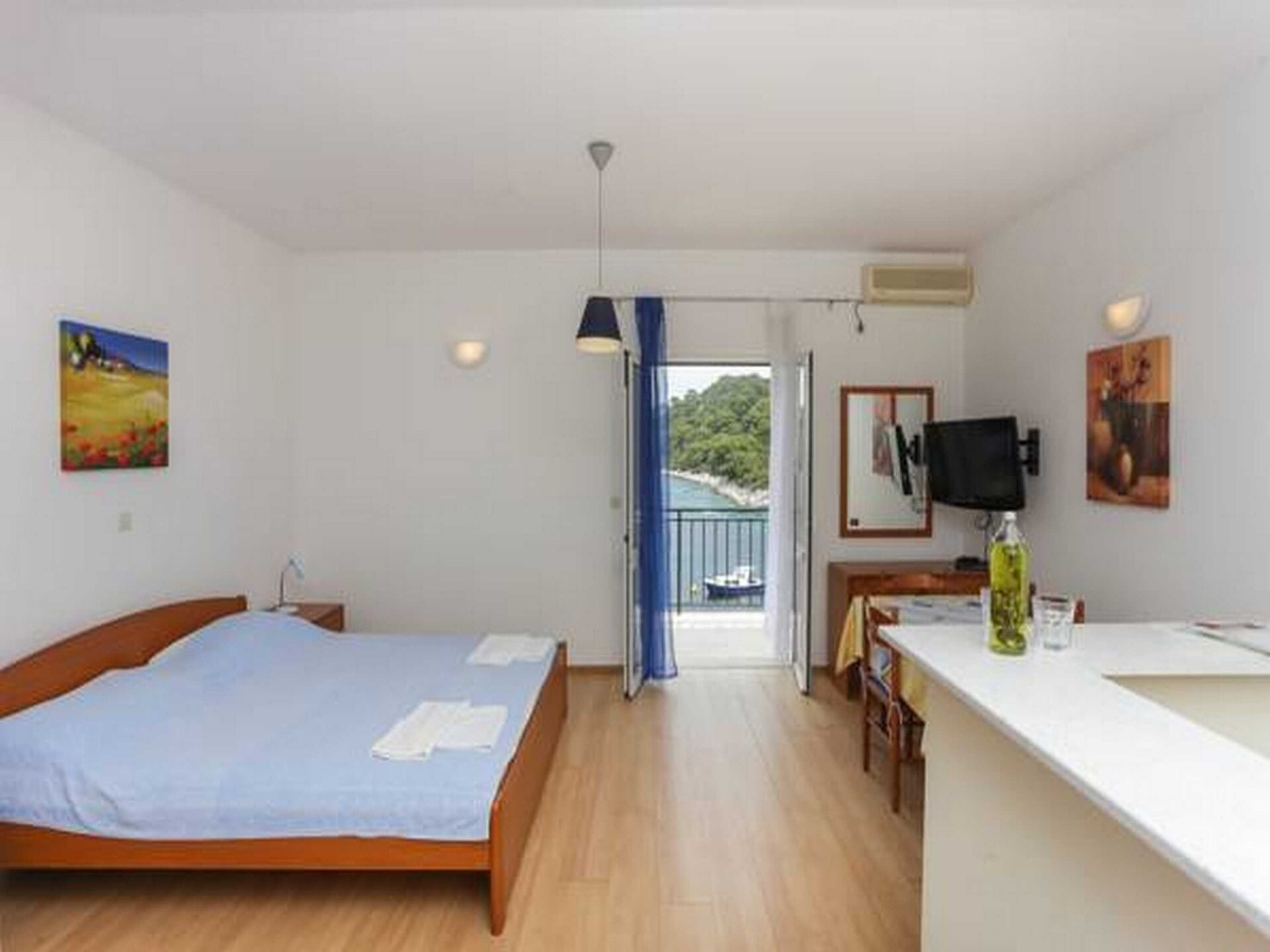 Comfort studio met balkon en zeezicht in Saplunara, Mljet - foto 4