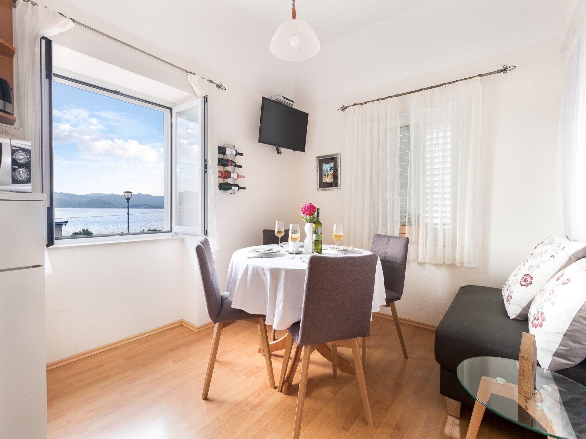 Appartement met zeezicht en terras in Cavtat, 20 km van Dubrovnik - foto 1