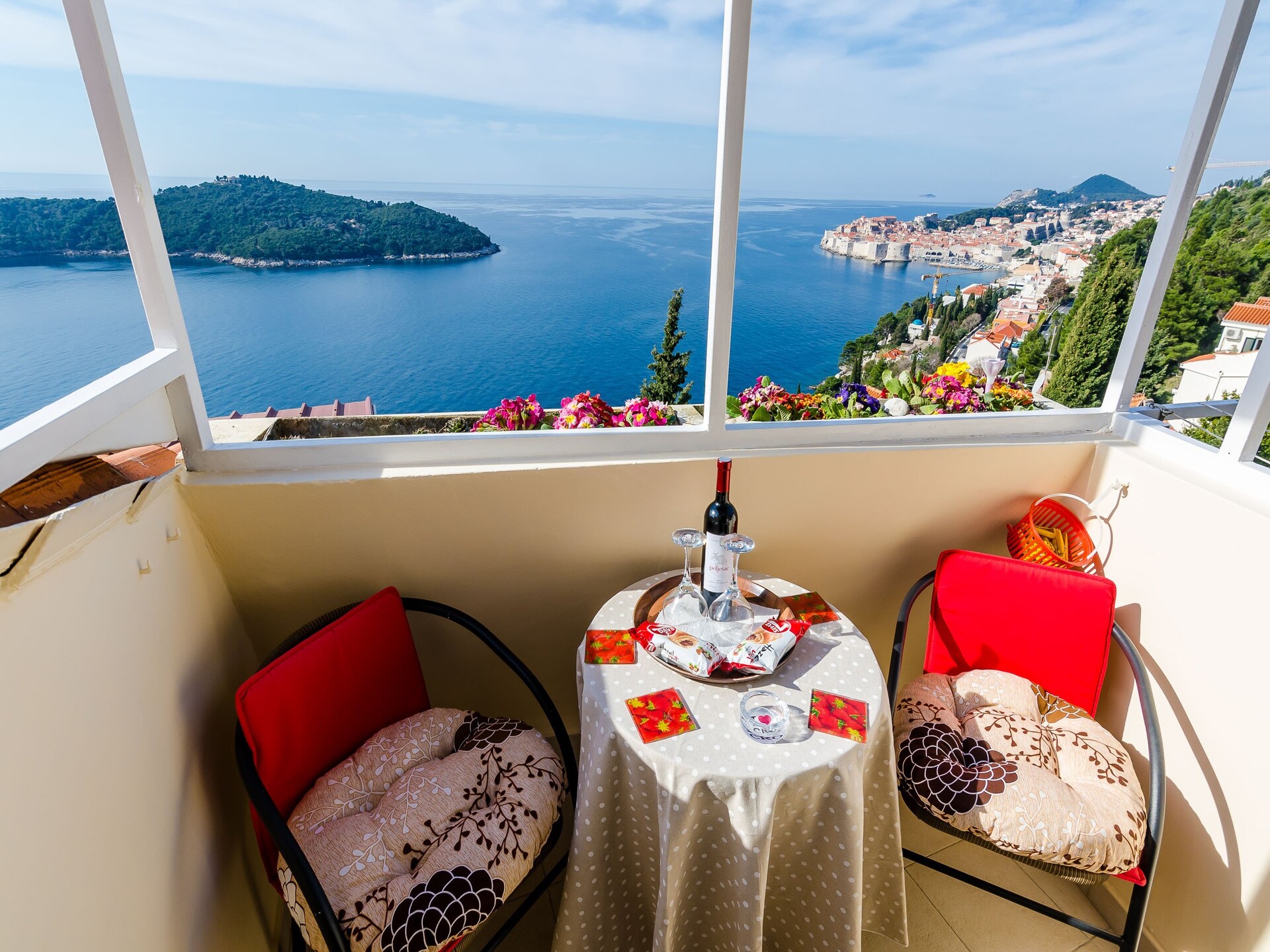 Appartement Vedrana met balkon en zeezicht nabij de oude stad van Dubrovnik - foto 23