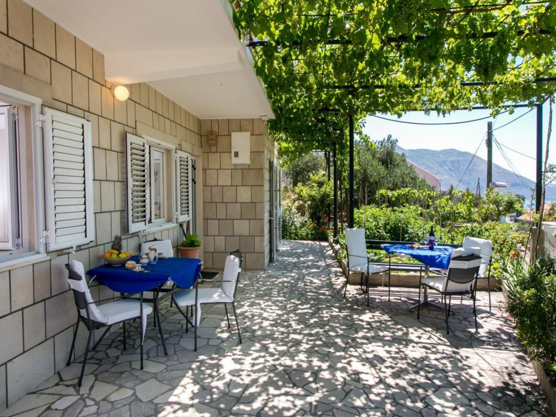 Comfortabel appartement met zeezicht en terras nabij Dubrovnik - foto 1