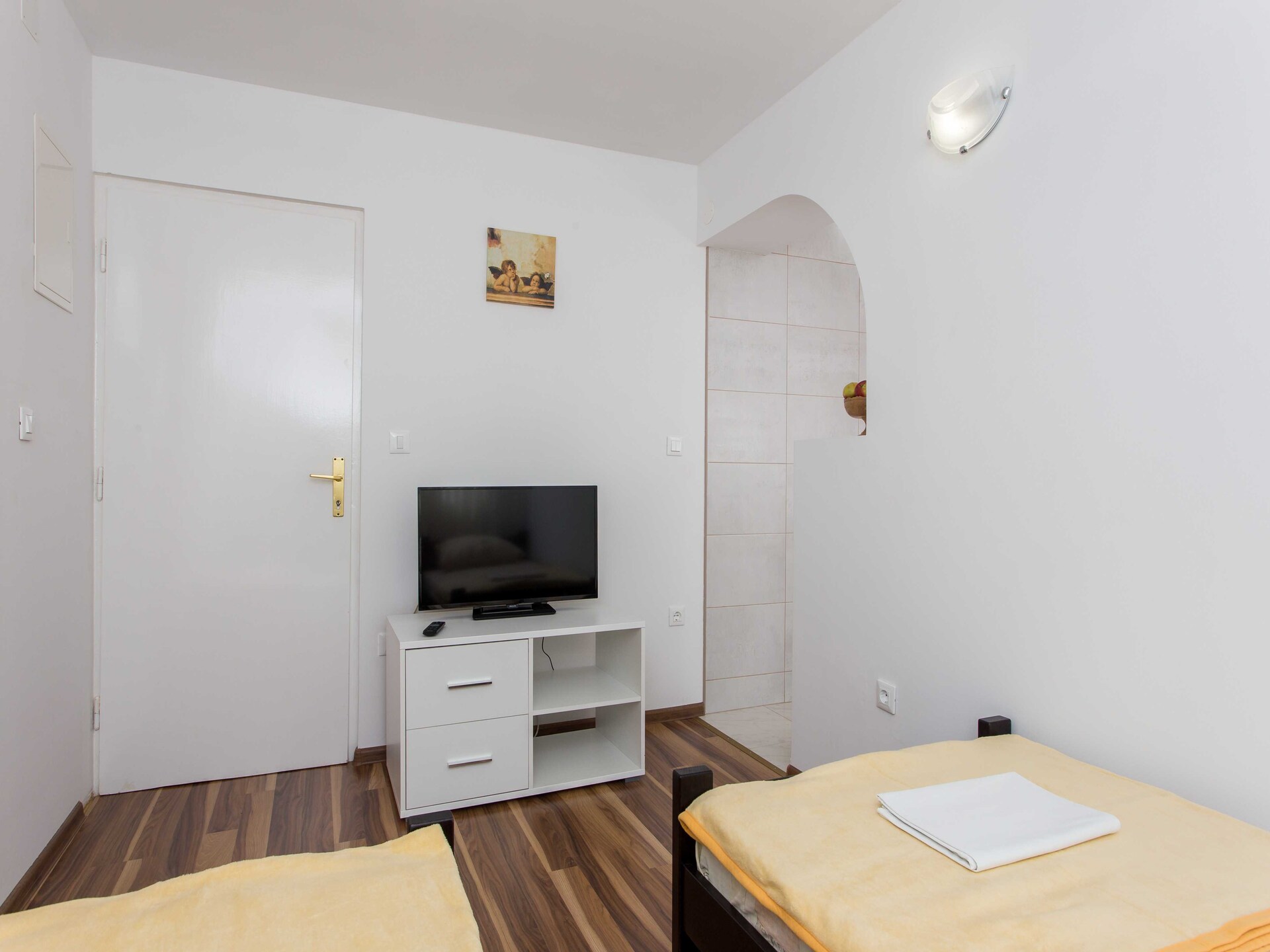 Ruim appartement op 400m van zee met gedeeld terras in Mlini - foto 6