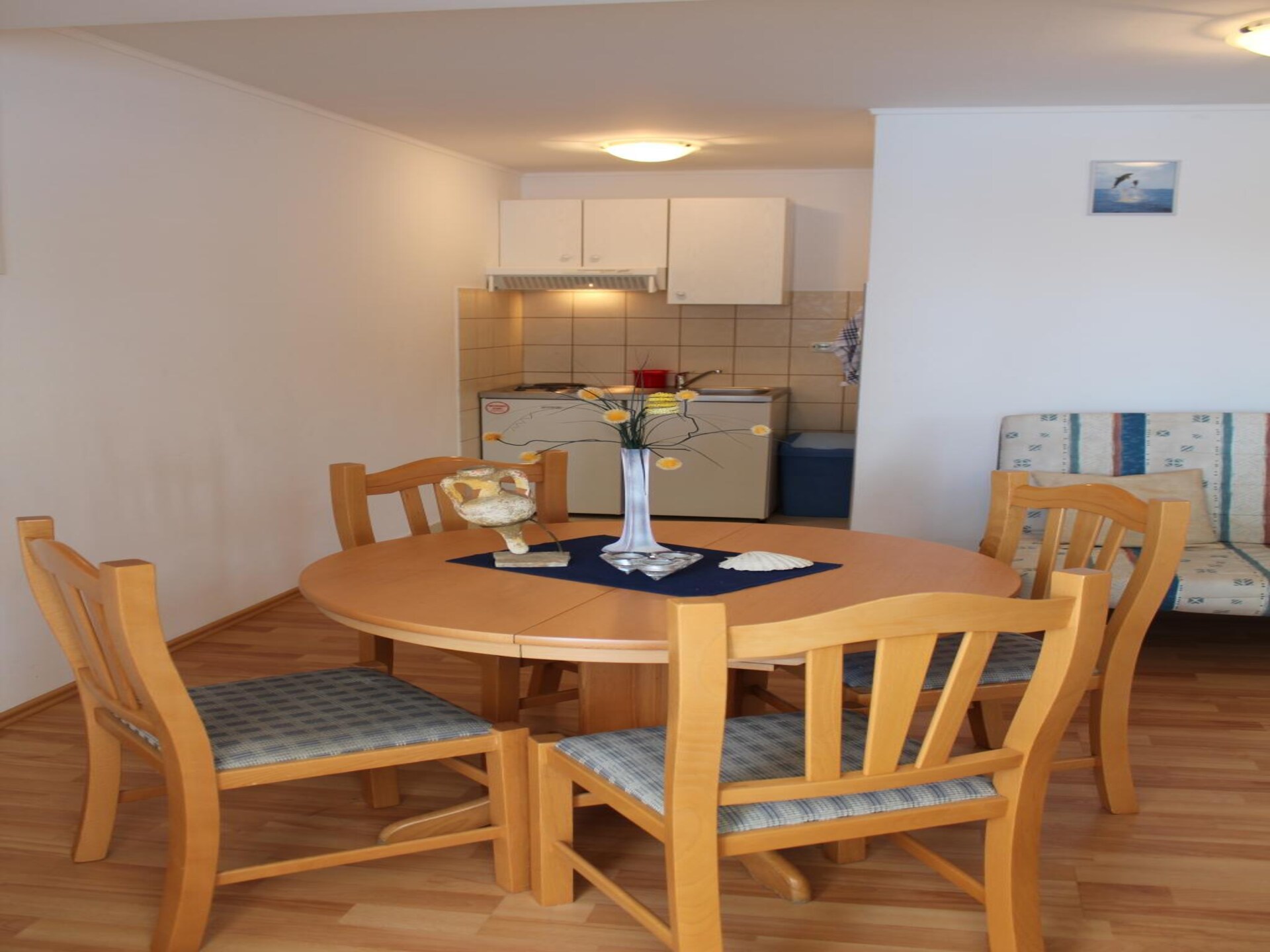 Aan het strand: Comfortabel appartement in Mokosica voor 4 personen - foto 3
