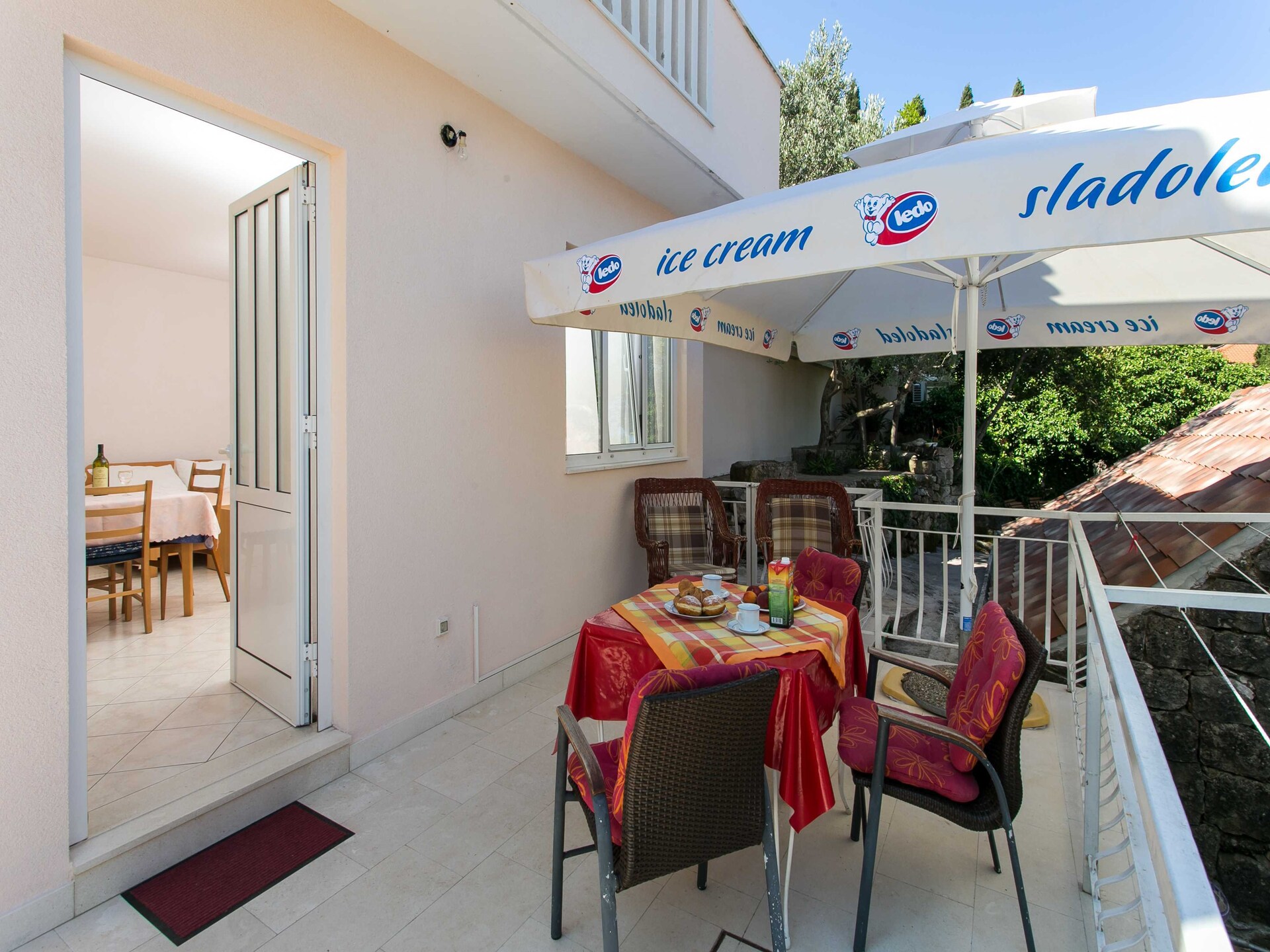 Compacte studio met gedeeld terras op 300m van de boulevard in Cavtat - foto 14