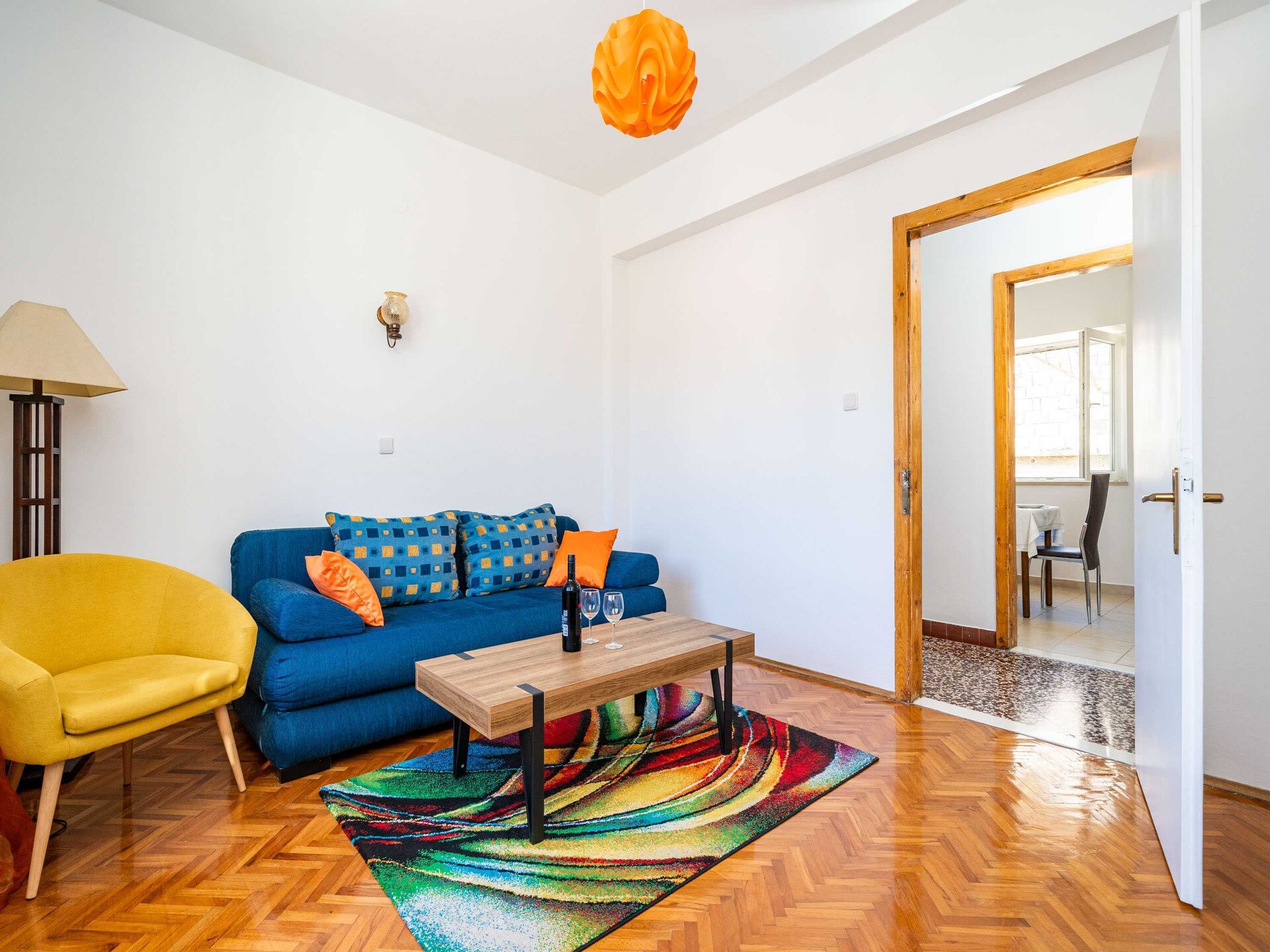 Ruim appartement met terras in Lapad, vlakbij strand en oude stad Dubrovnik - foto 7