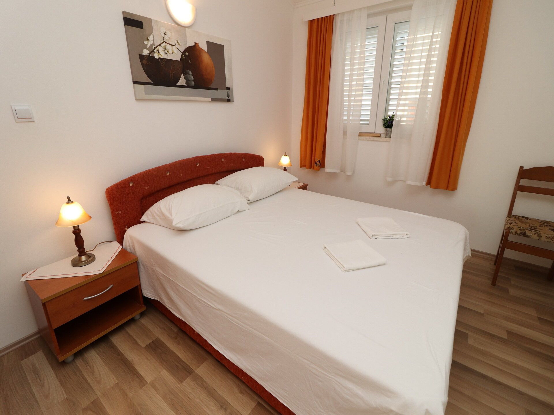 Knusse studio met zeezichtterras op 200 meter van strand in Drače - foto 8