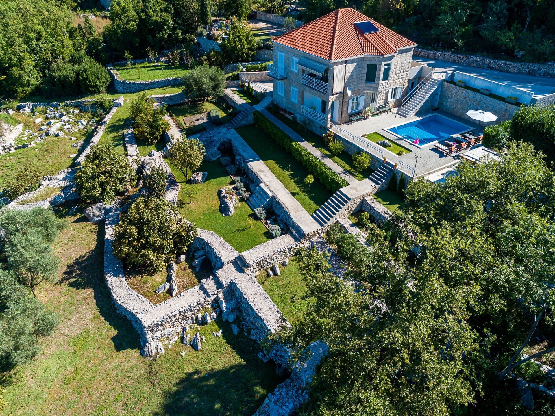 Villa Oasis Cypress in Cilipi: Rust en luxe met eigen zwembad - foto 14