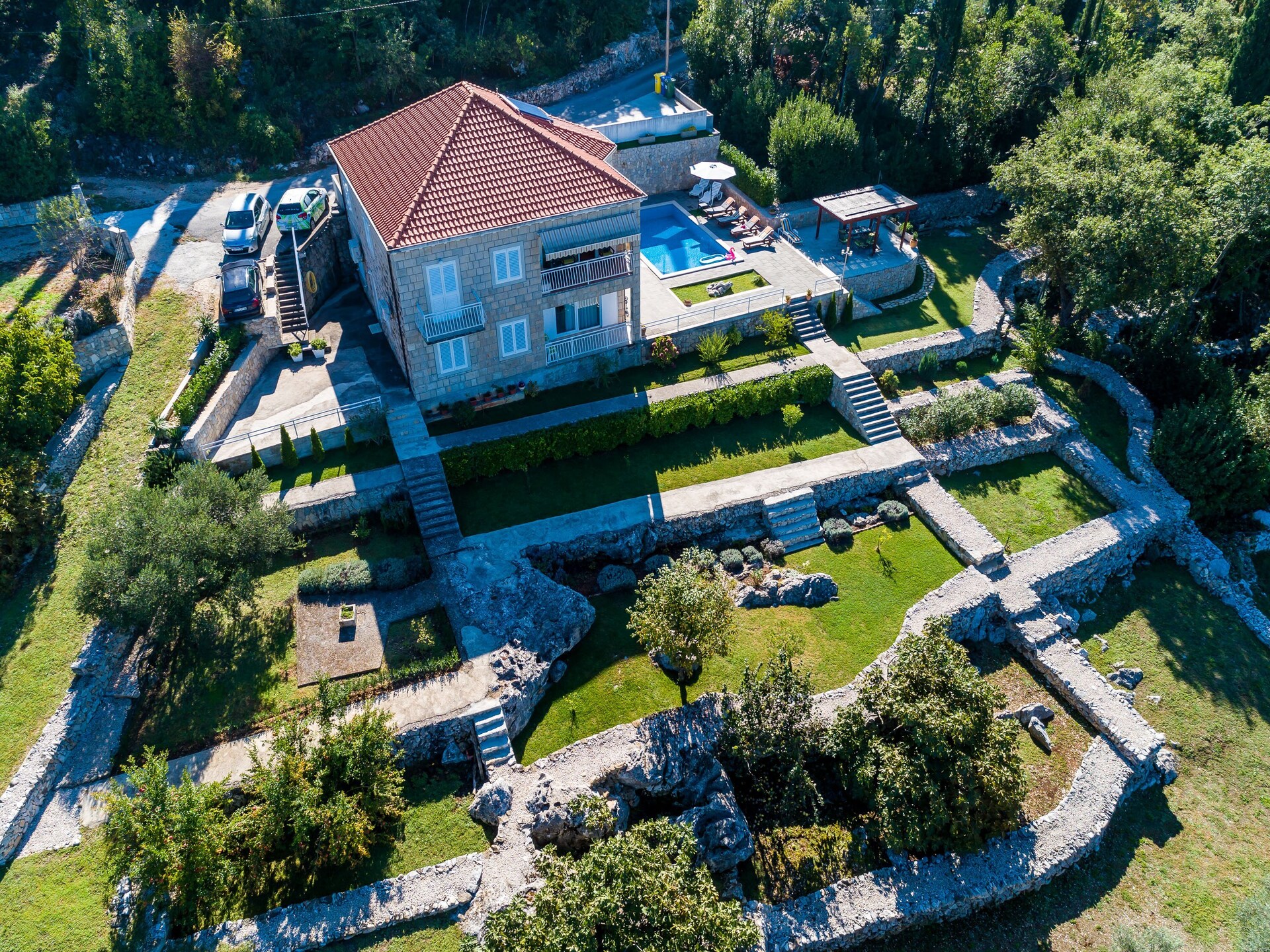 Villa Oasis Cypress in Cilipi: Rust en luxe met eigen zwembad - foto 16