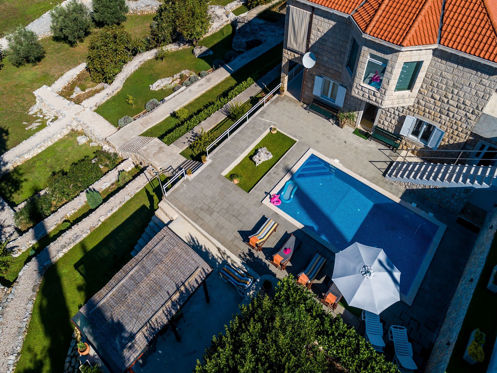 Villa Oasis Cypress in Cilipi: Rust en luxe met eigen zwembad - foto 29