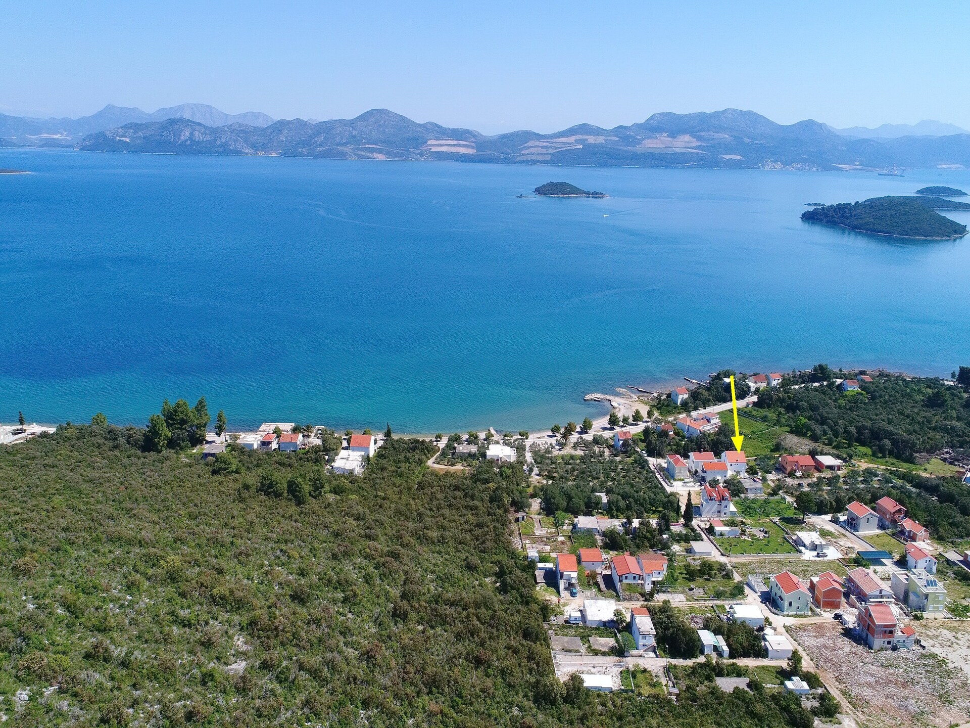 Knus studio-appartement met terras op 100m van het strand in Drače - foto 11