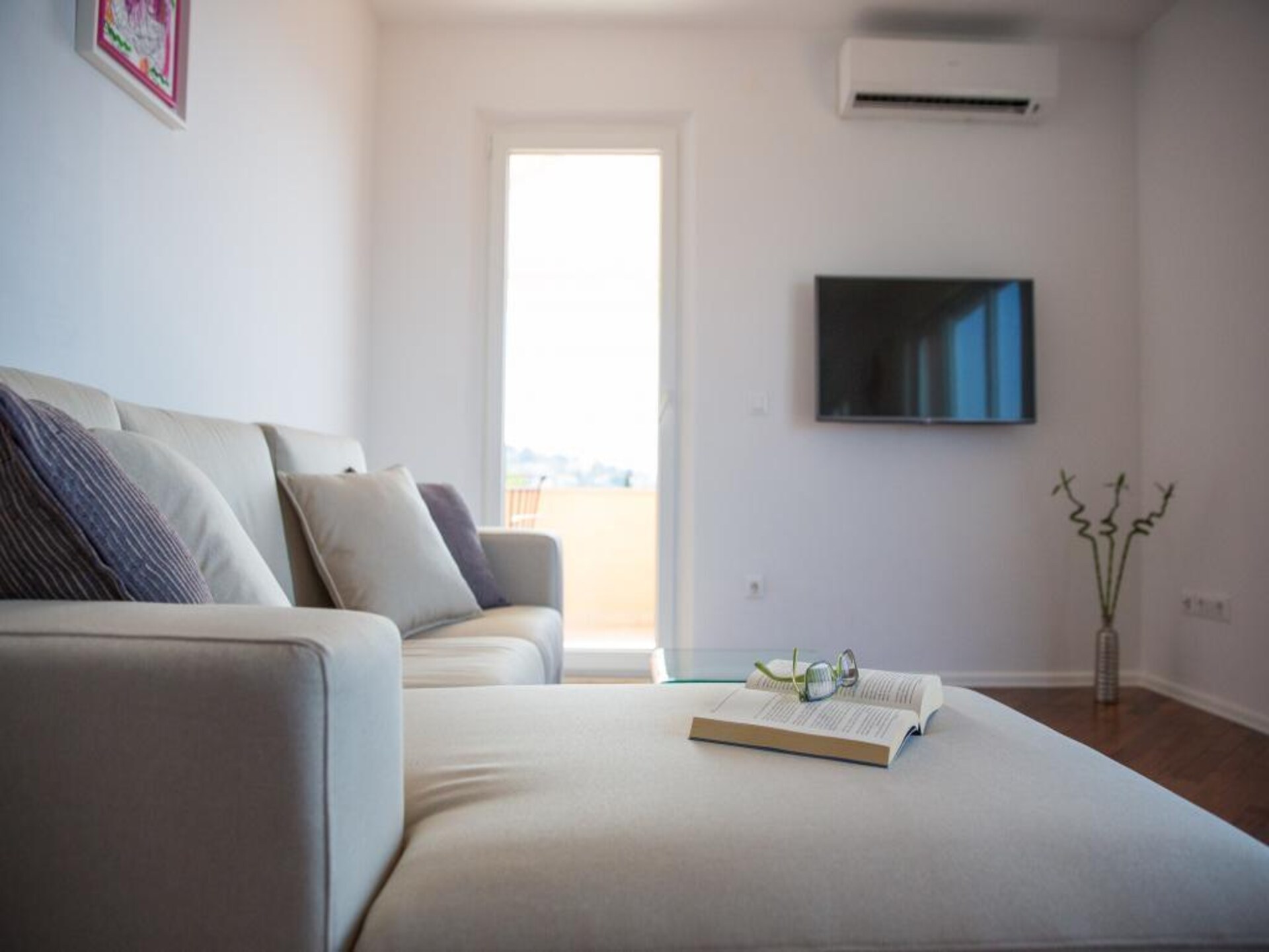 Tweekamerappartement met balkon en uitzicht op de Adriatische Zee in Orašac - foto 5