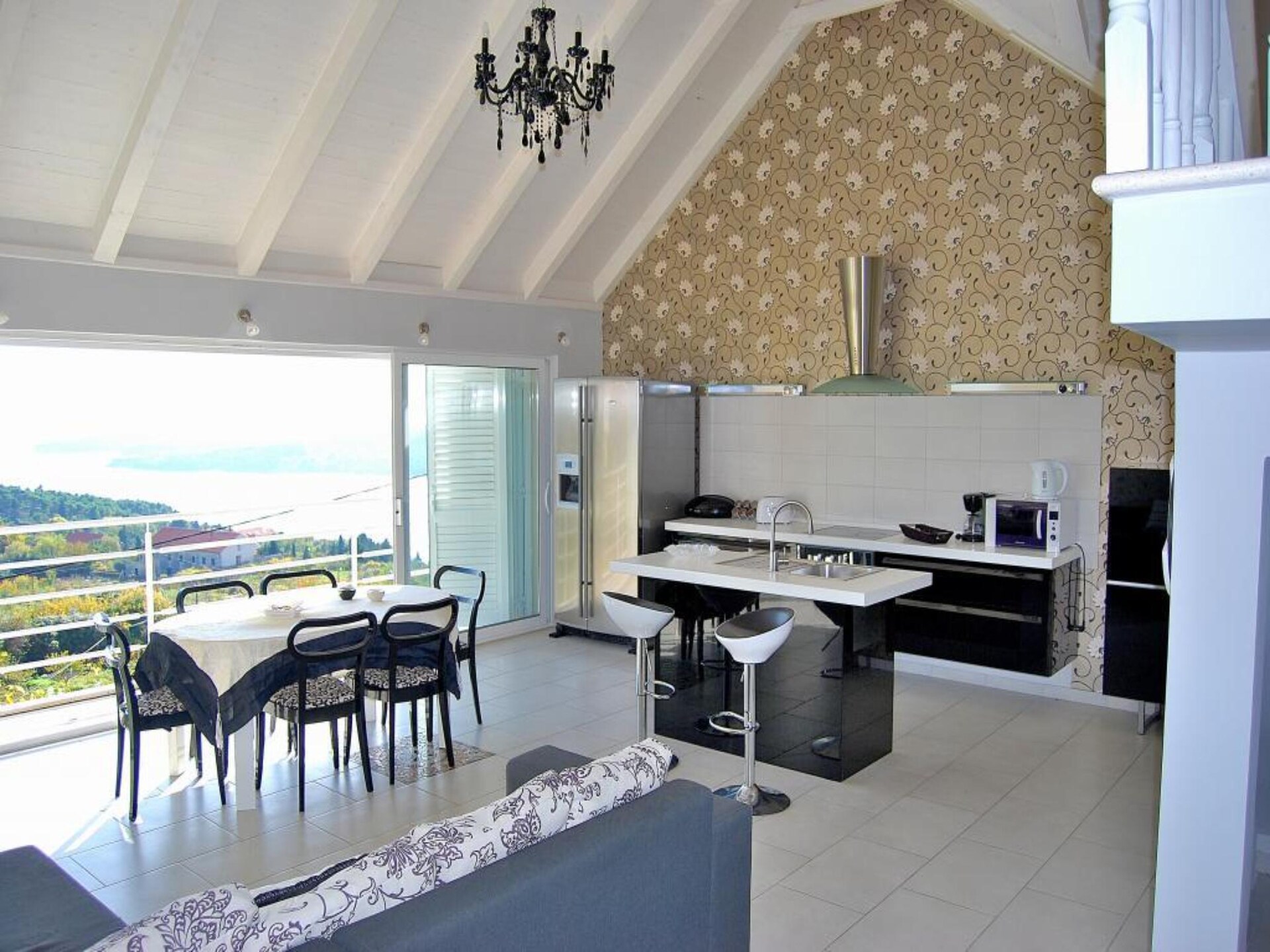 Villa Tony: Ruime duplex met privézwembad en zeezicht in Orasac - foto 12