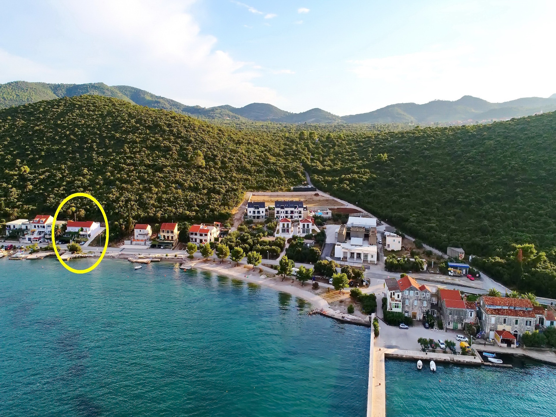 Licht appartement met zeezicht in Drače voor 4 personen - foto 11